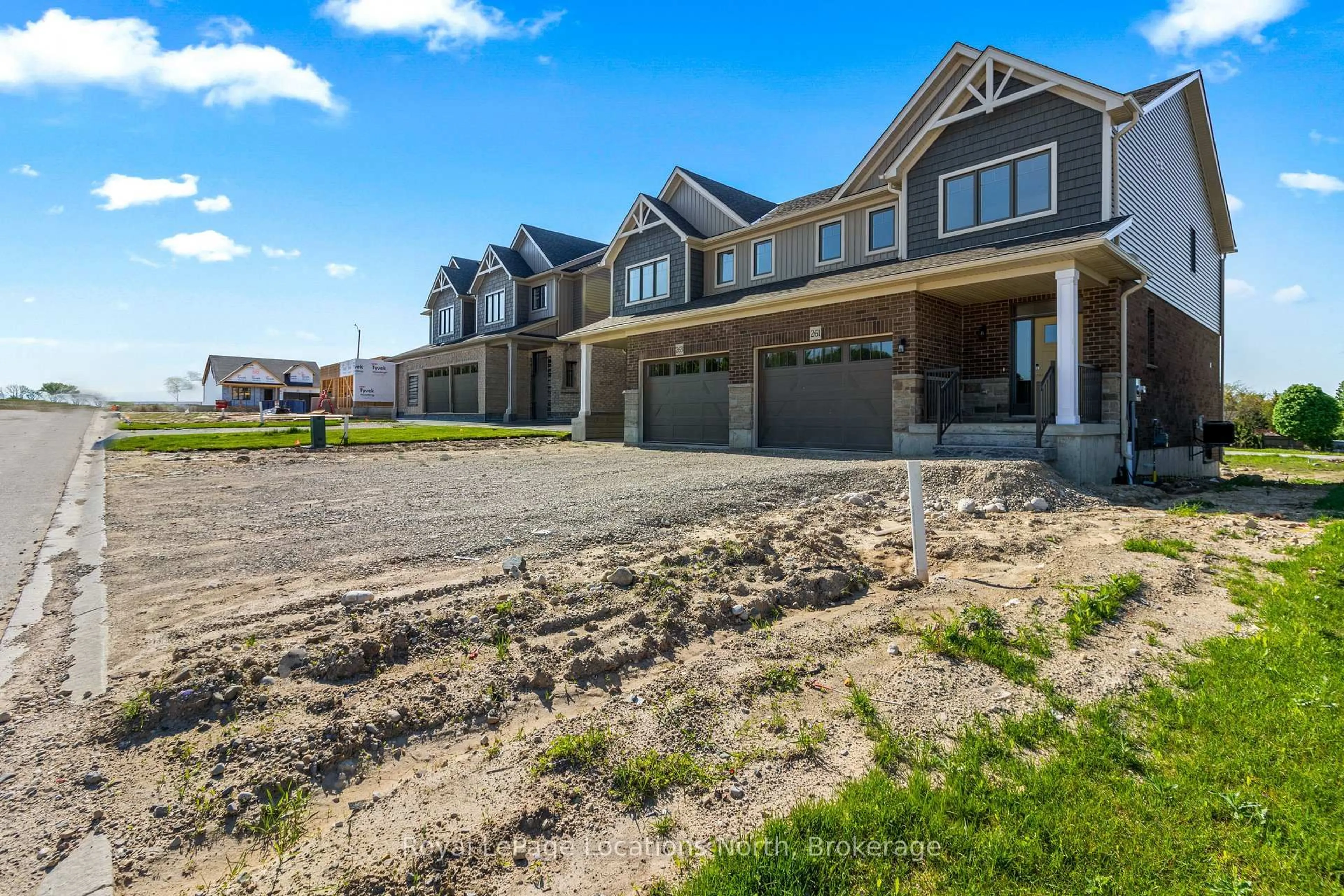 A pic from outside/outdoor area/front of a property/back of a property/a pic from drone, street for 261 Jackson St, West Grey Ontario N0G 1R0