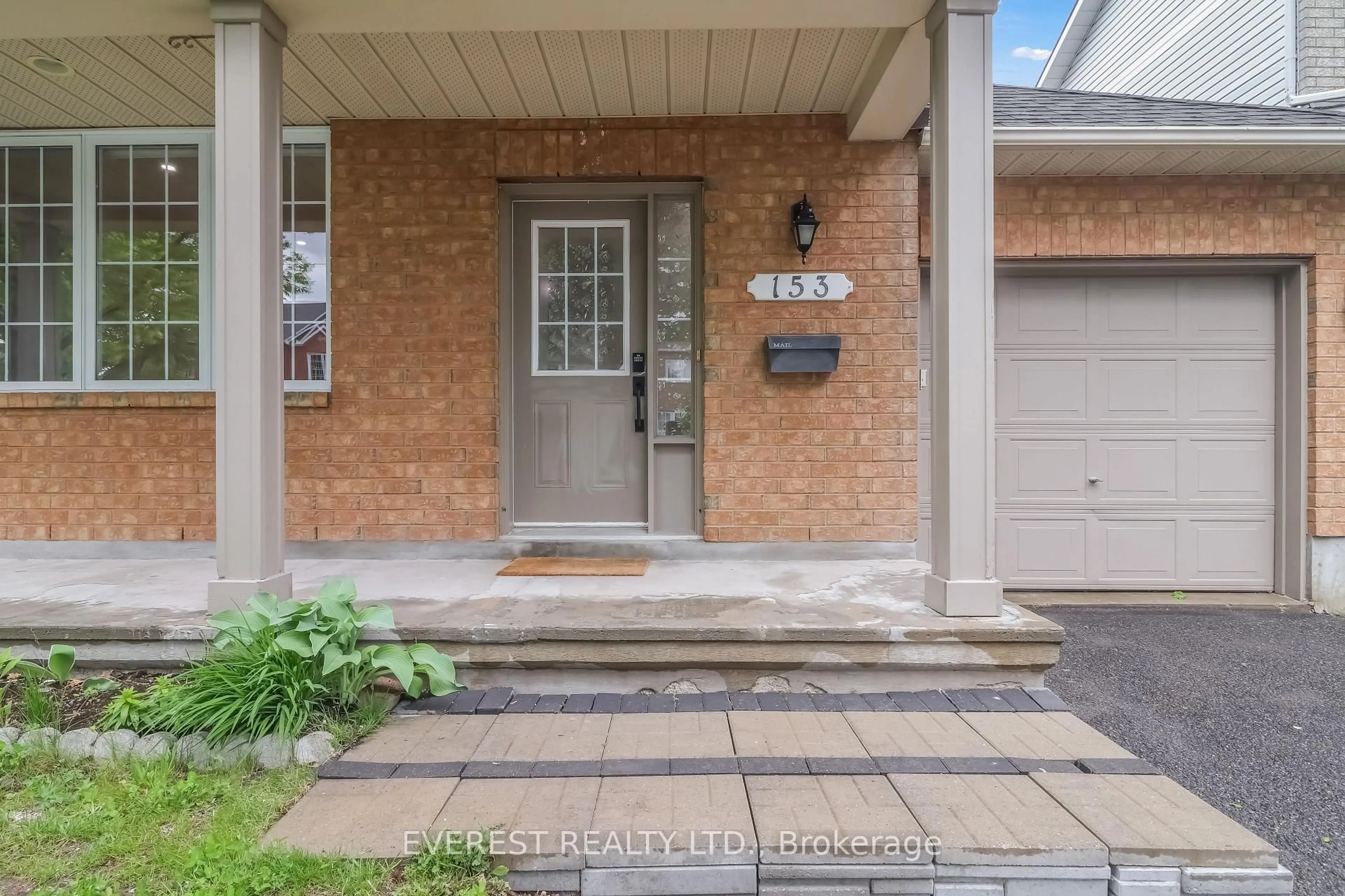 Home with brick exterior material, street for 153 Cresthaven Dr, Ottawa Ontario K2G 6T2