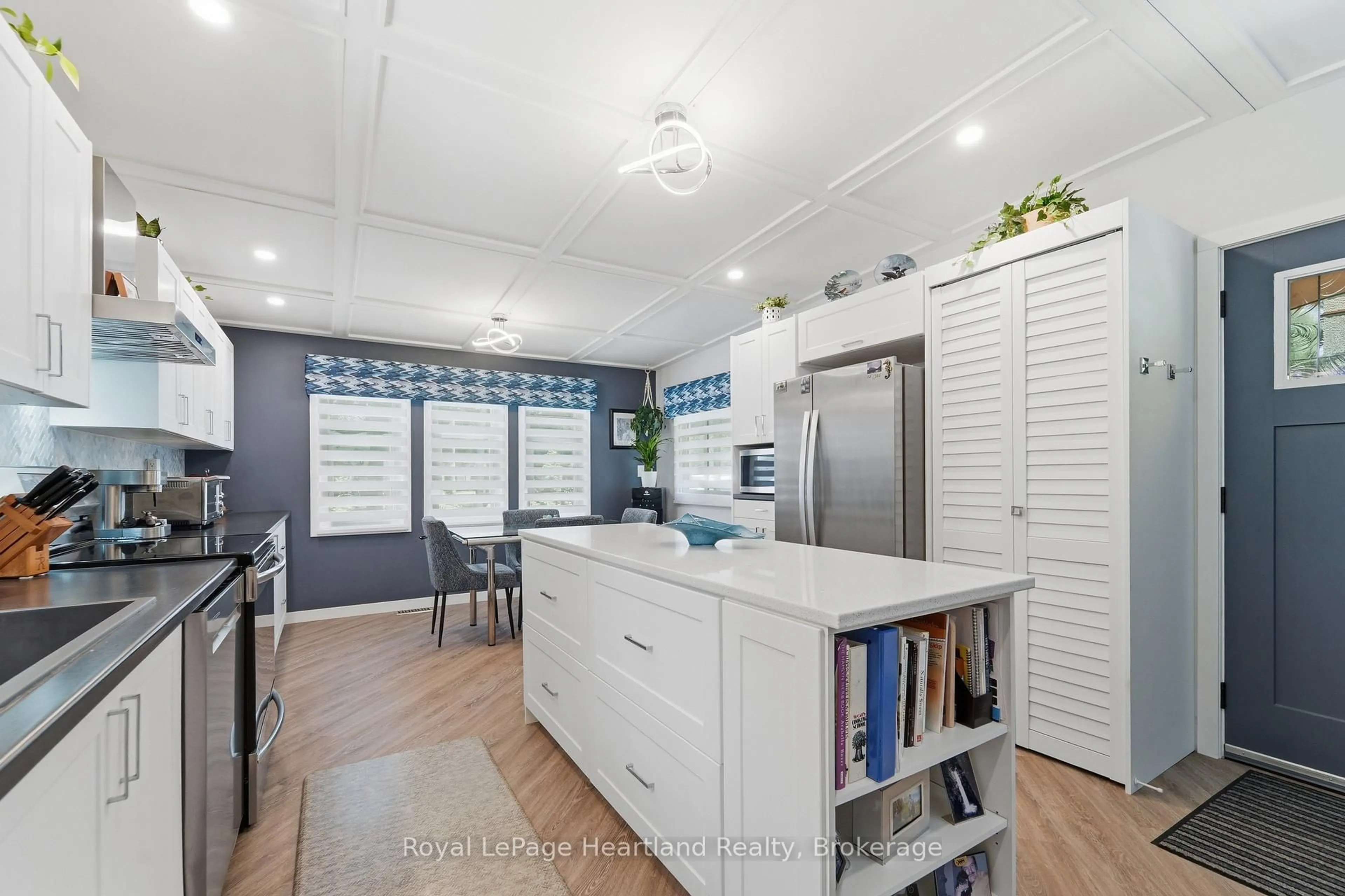 Contemporary kitchen, ceramic/tile floor for 205 Chestnut Dr, Central Huron Ontario N0M 1G0