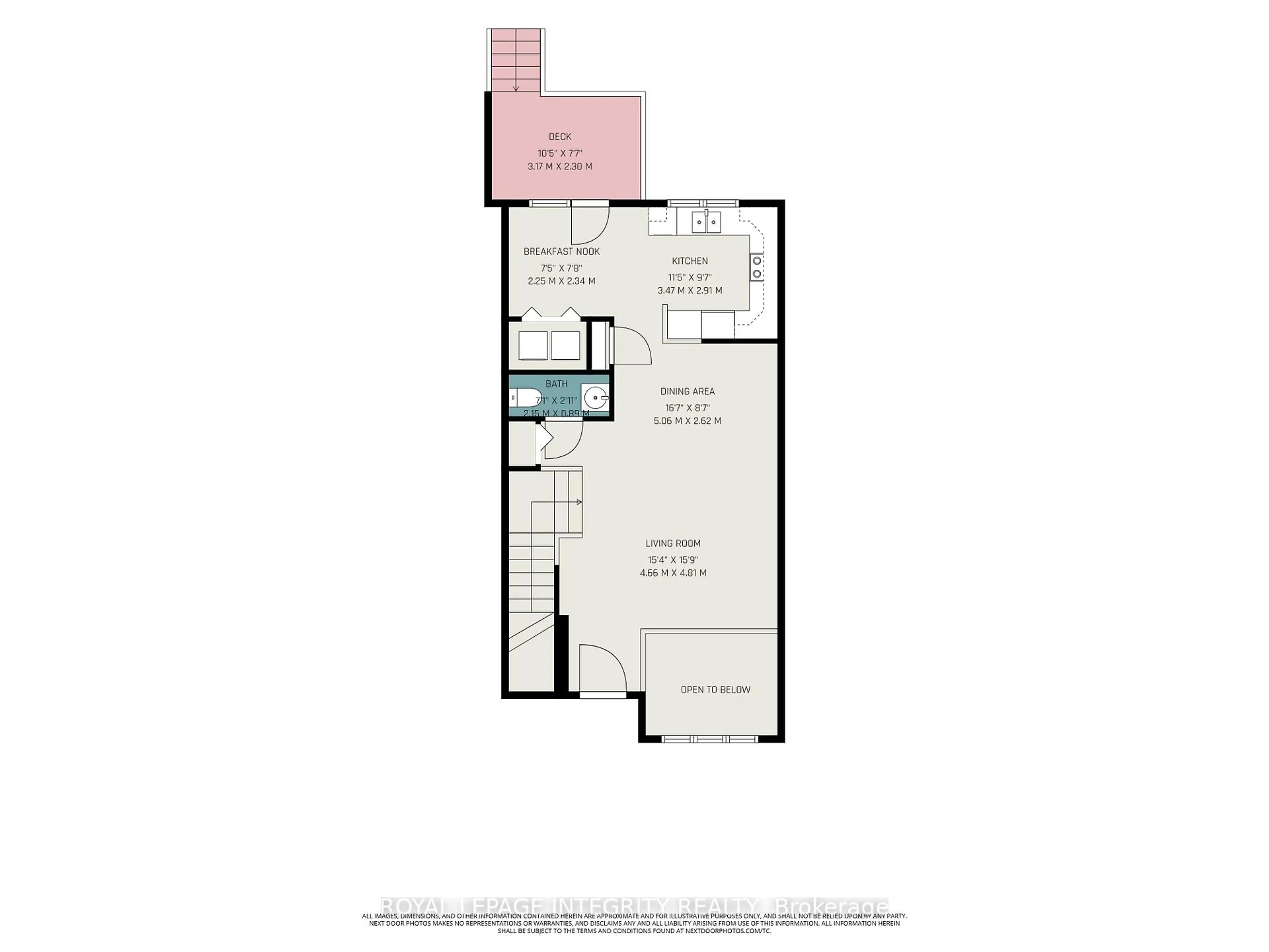Floor plan for 1512 Walkley Rd #128, Ottawa Ontario K1V 2G5