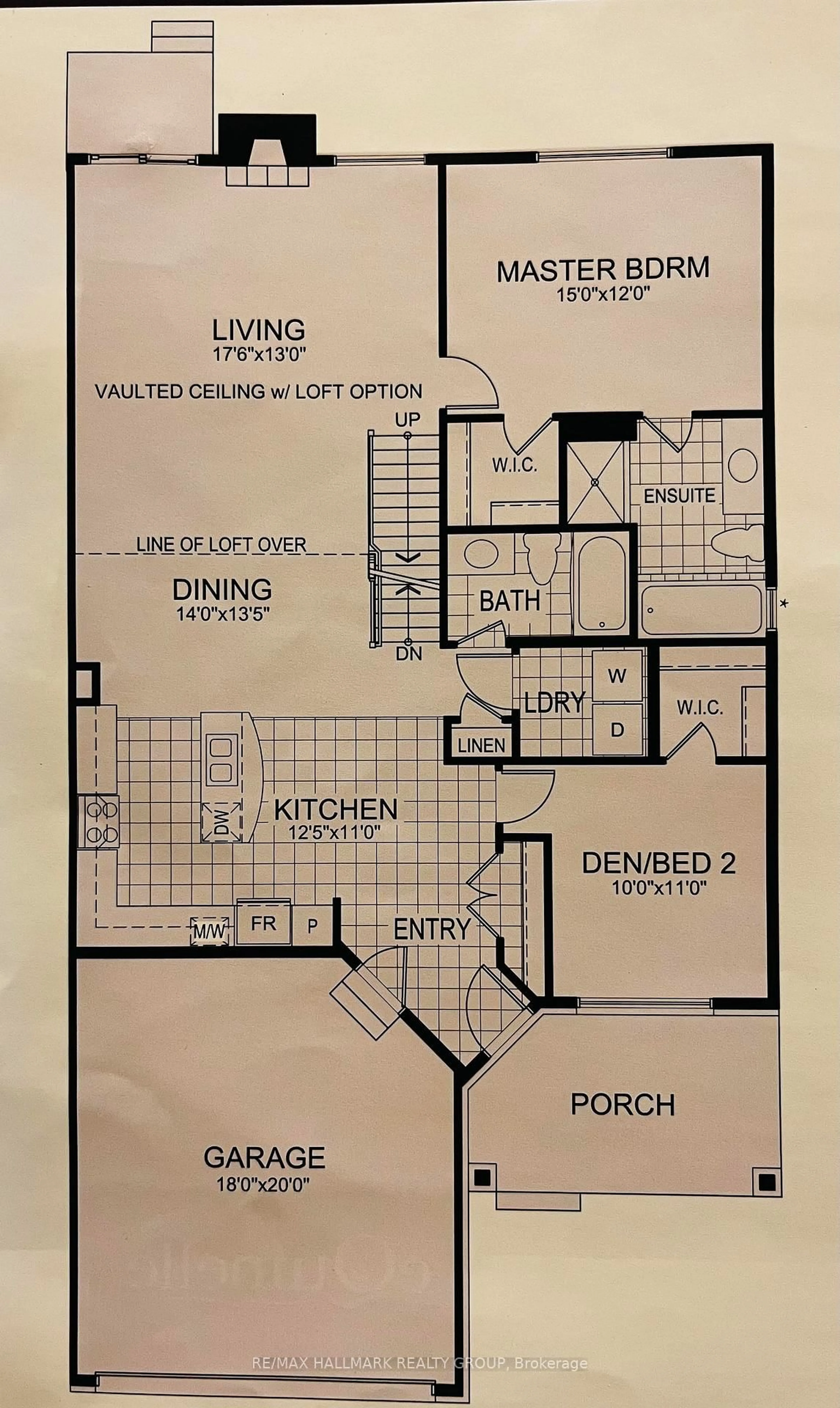 Floor plan for 251 Royal Landing Gate, North Grenville Ontario K0G 1J0