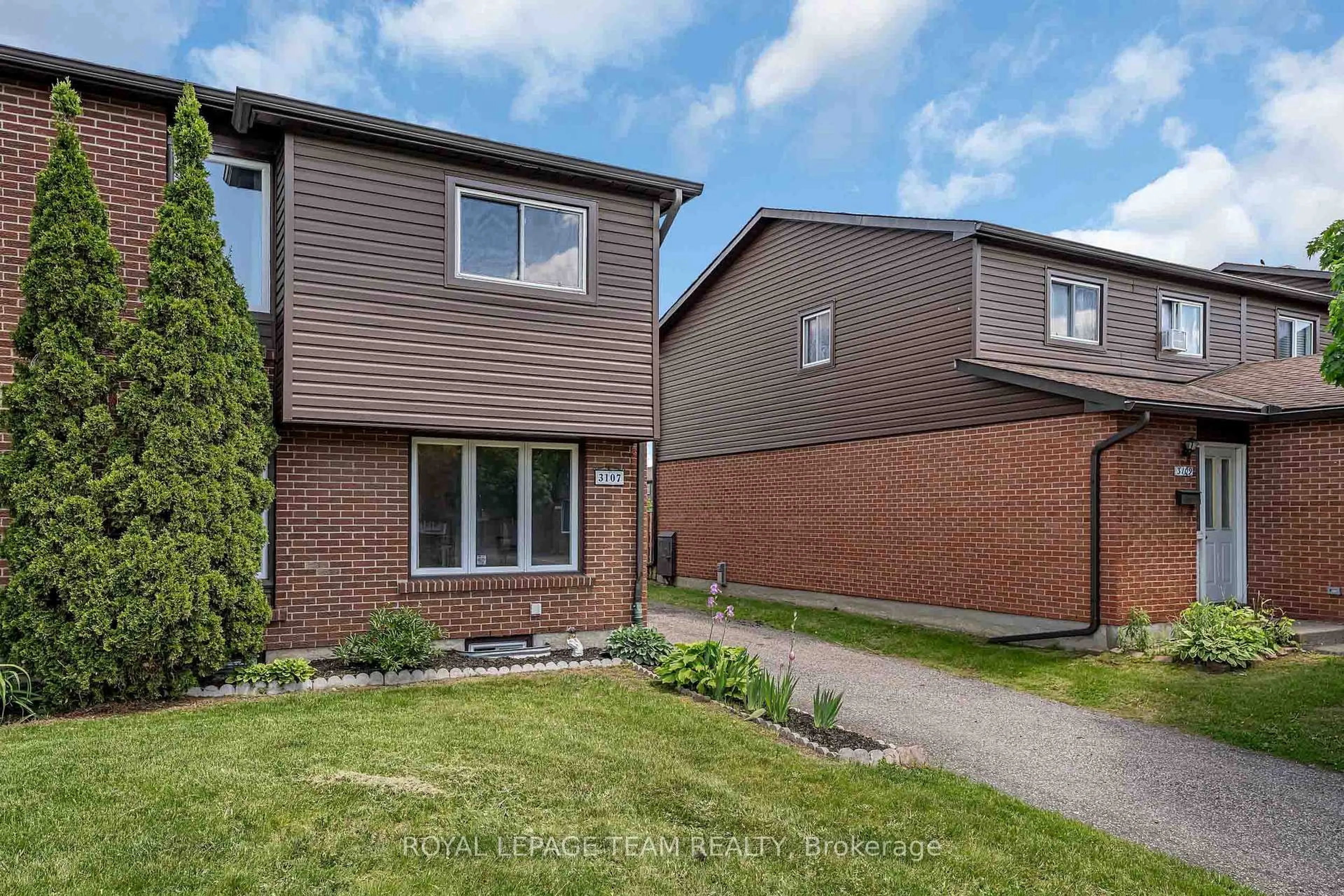 Home with brick exterior material, street for 3107 Stockton Dr #26, Ottawa Ontario K1T 1S2