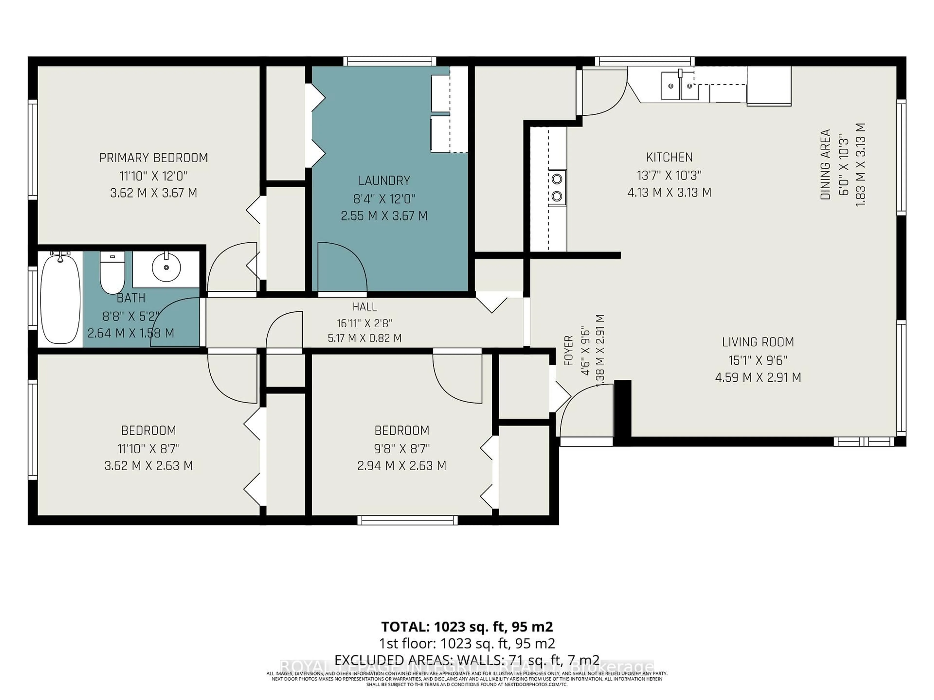 Floor plan for 2450 Magnus Ave, Ottawa Ontario K1G 1J8