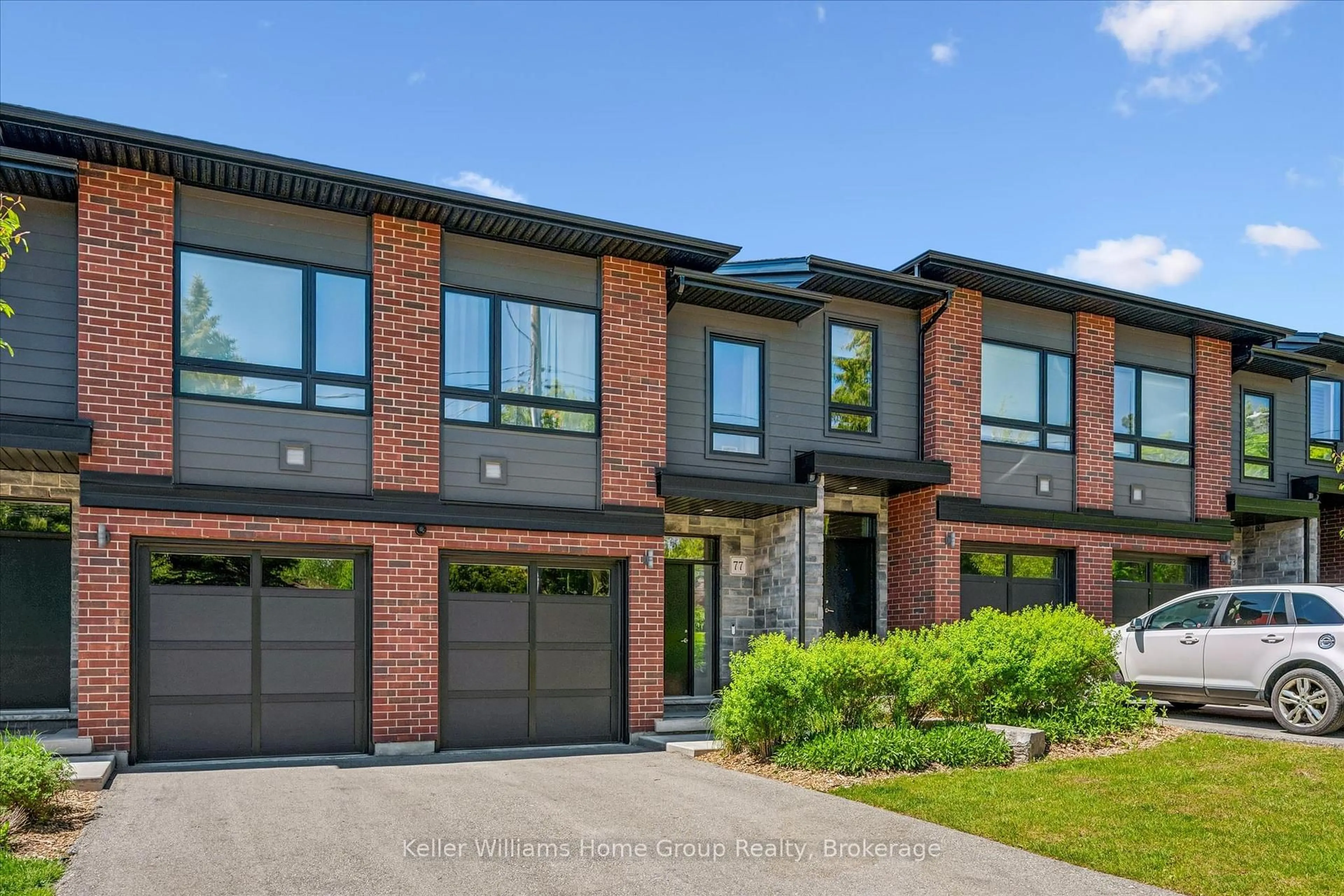 Home with brick exterior material, street for 77 Beechwood Ave, Guelph Ontario N1H 0B6
