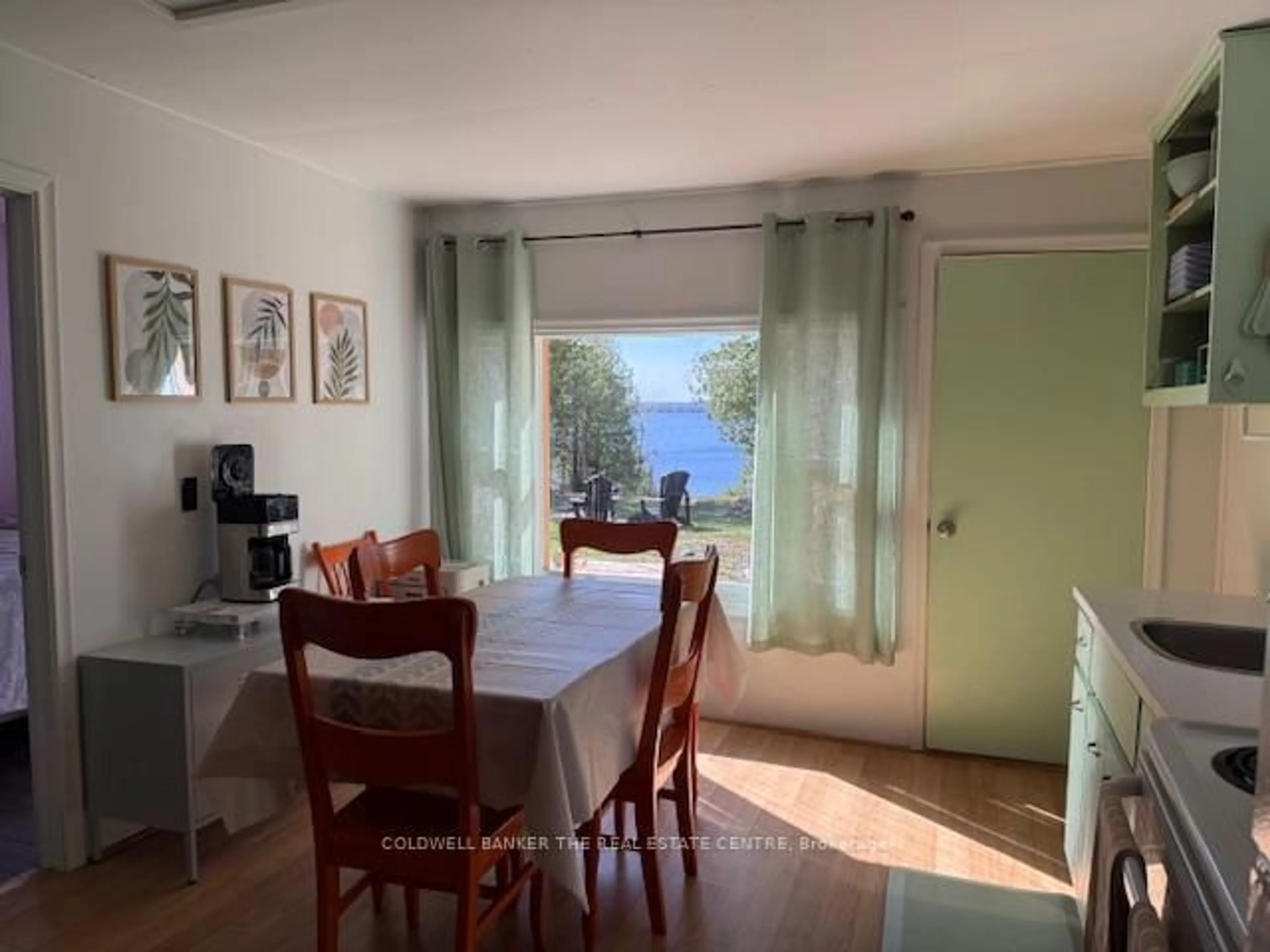 Dining room, floor is not visible for 227 Sunset Beach Rd, Kawartha Lakes Ontario K0M 2B0