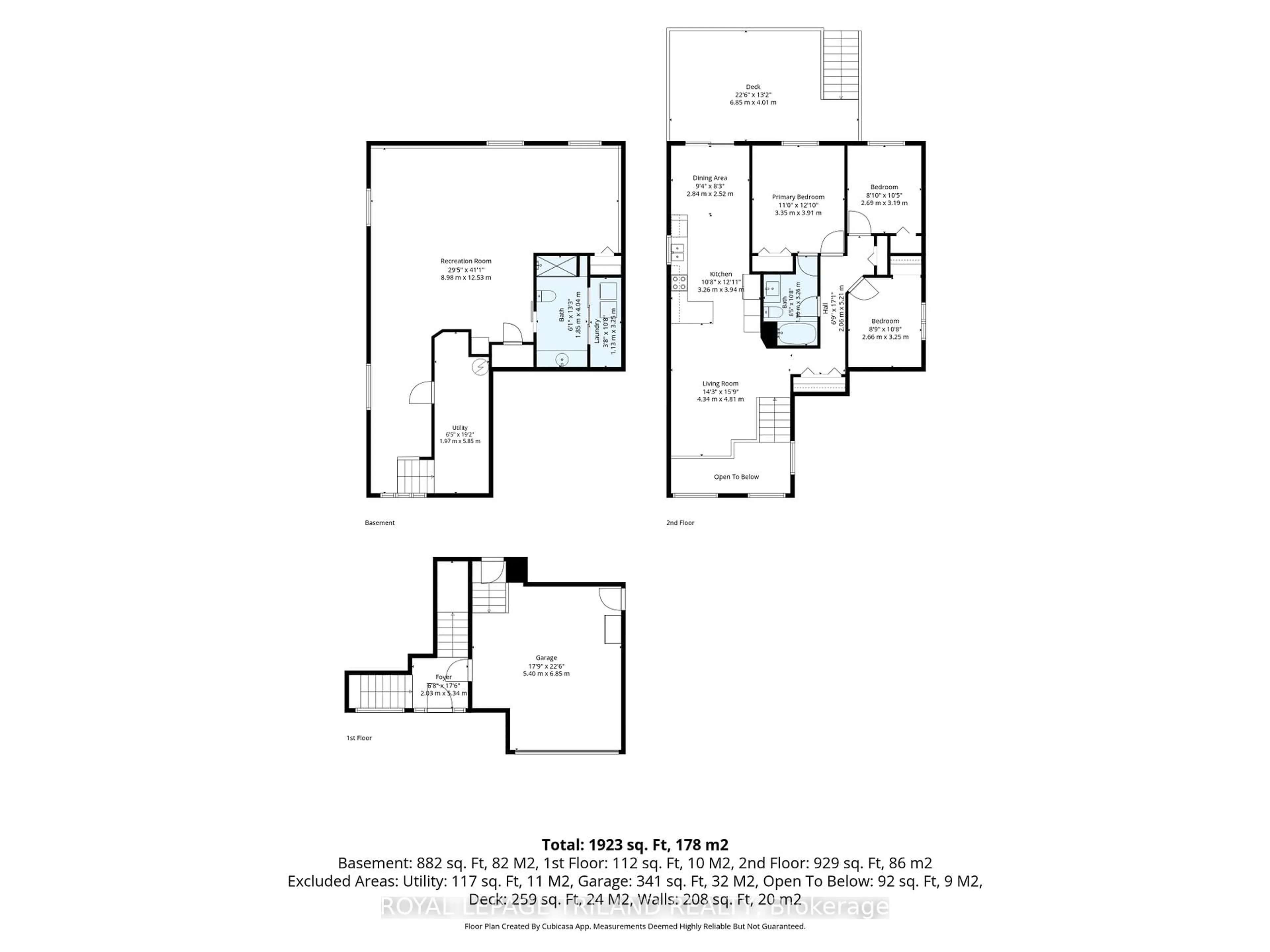 Floor plan for 271 Mogg St, Strathroy-Caradoc Ontario N7G 3X4
