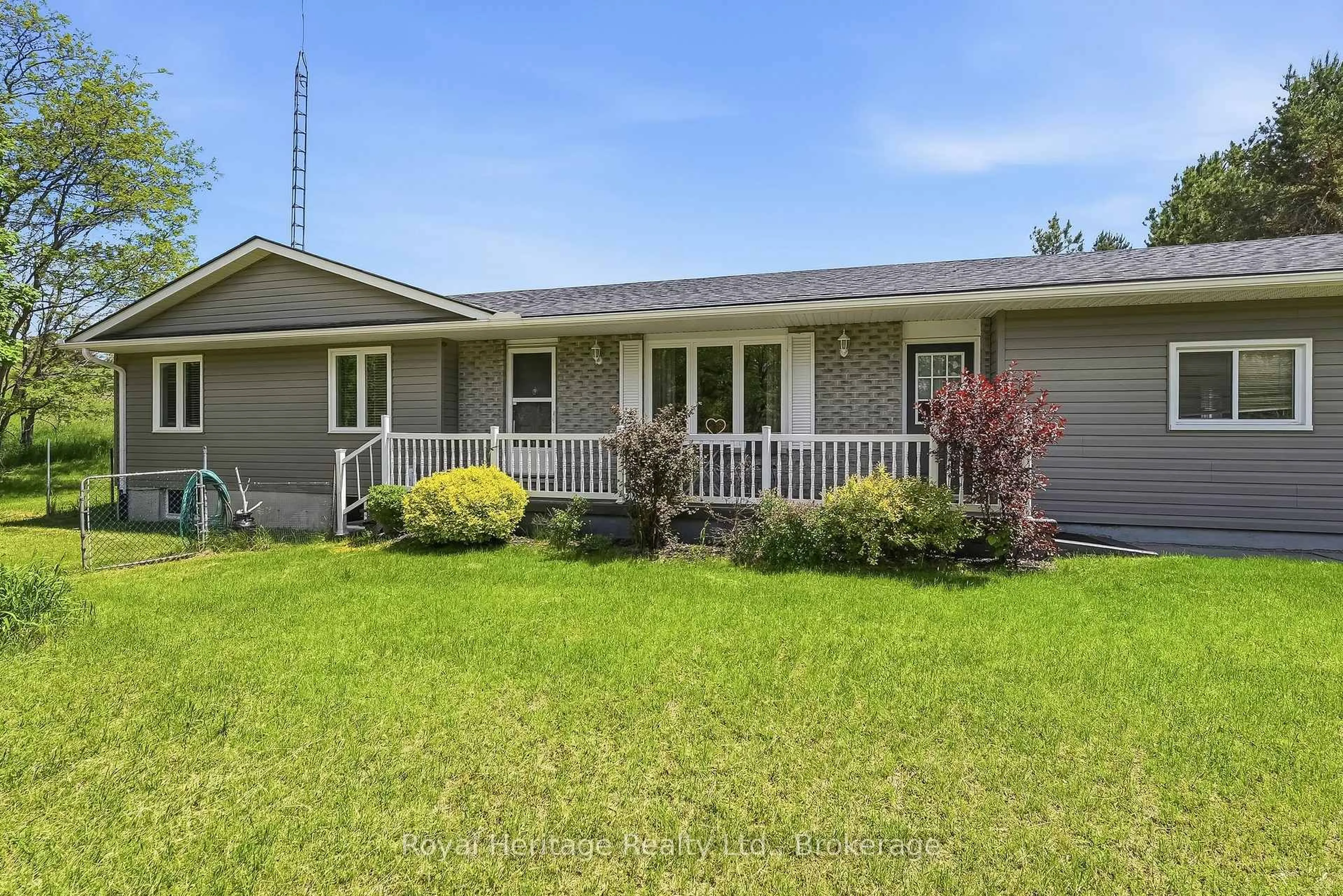 Home with vinyl exterior material, street for 1973 County 30 Rd, Brighton Ontario K0K 1H0