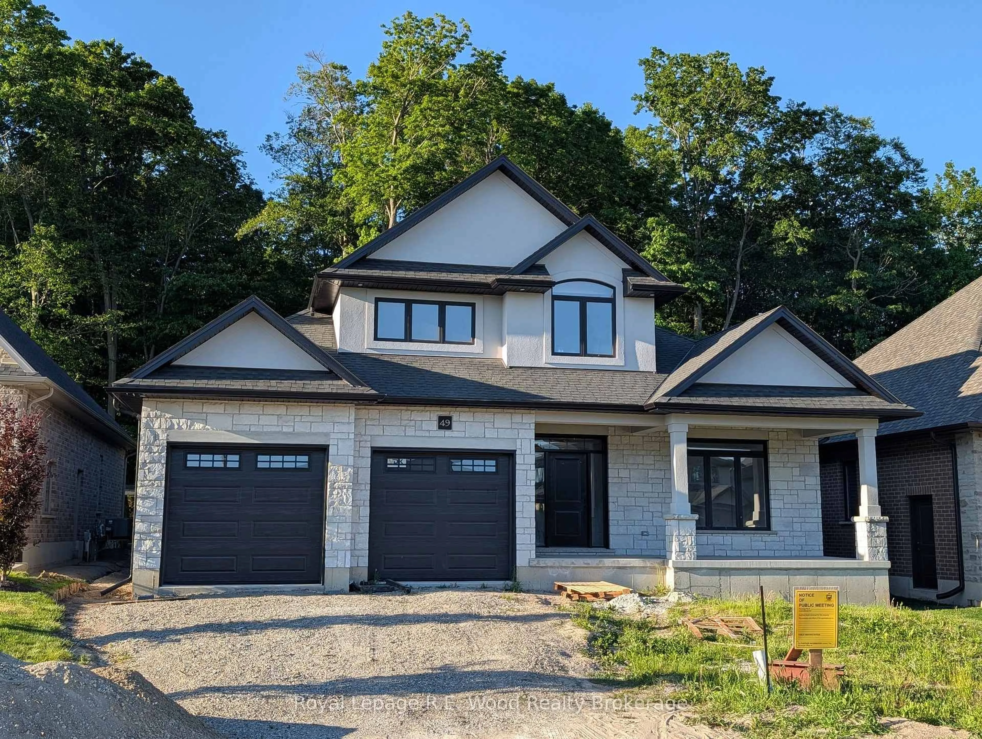 Home with brick exterior material, street for 49 Sunview Dr, Norwich Ontario N0J 1P0