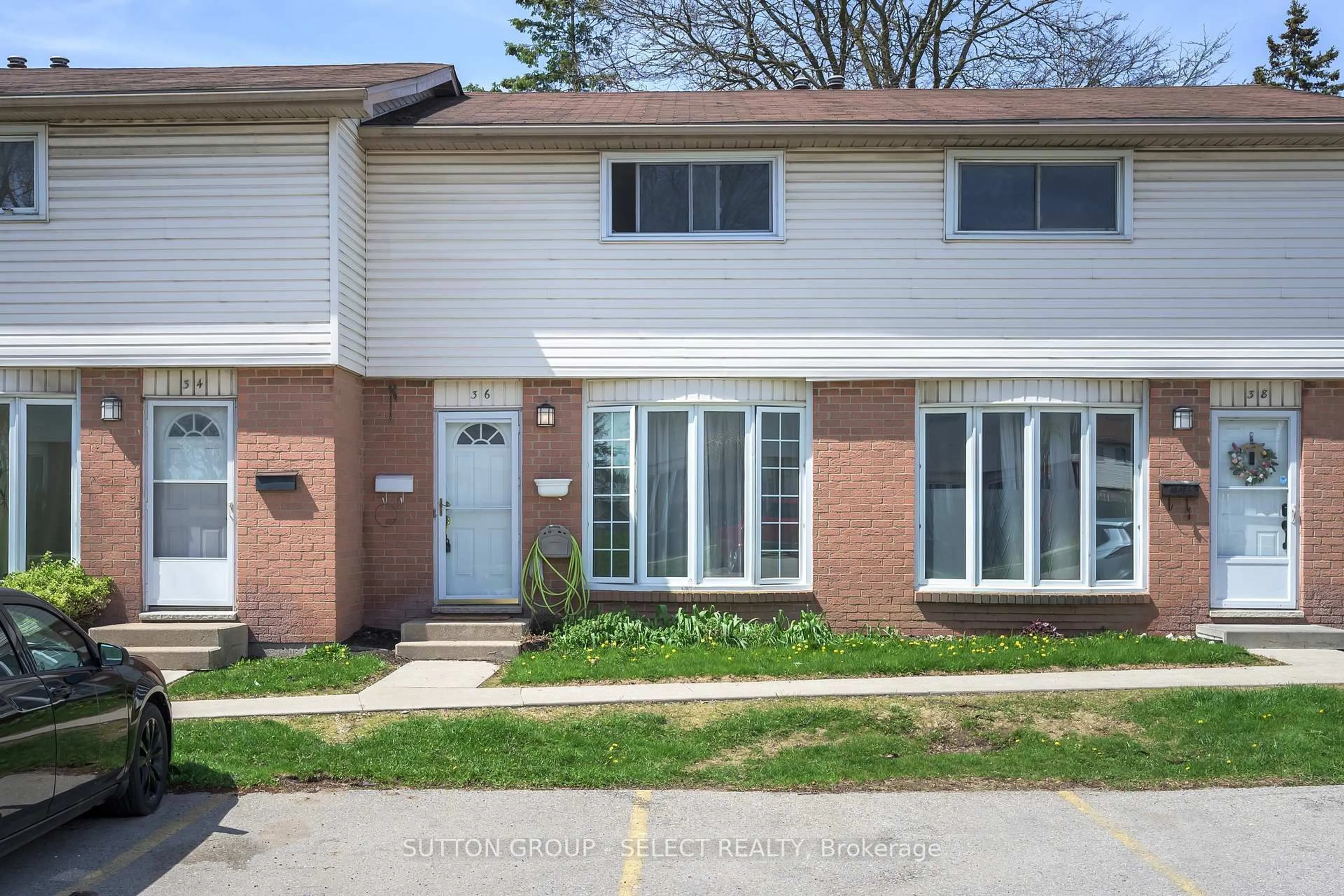 Home with brick exterior material, street for 700 Exeter Rd #36, London South Ontario N6E 1L2