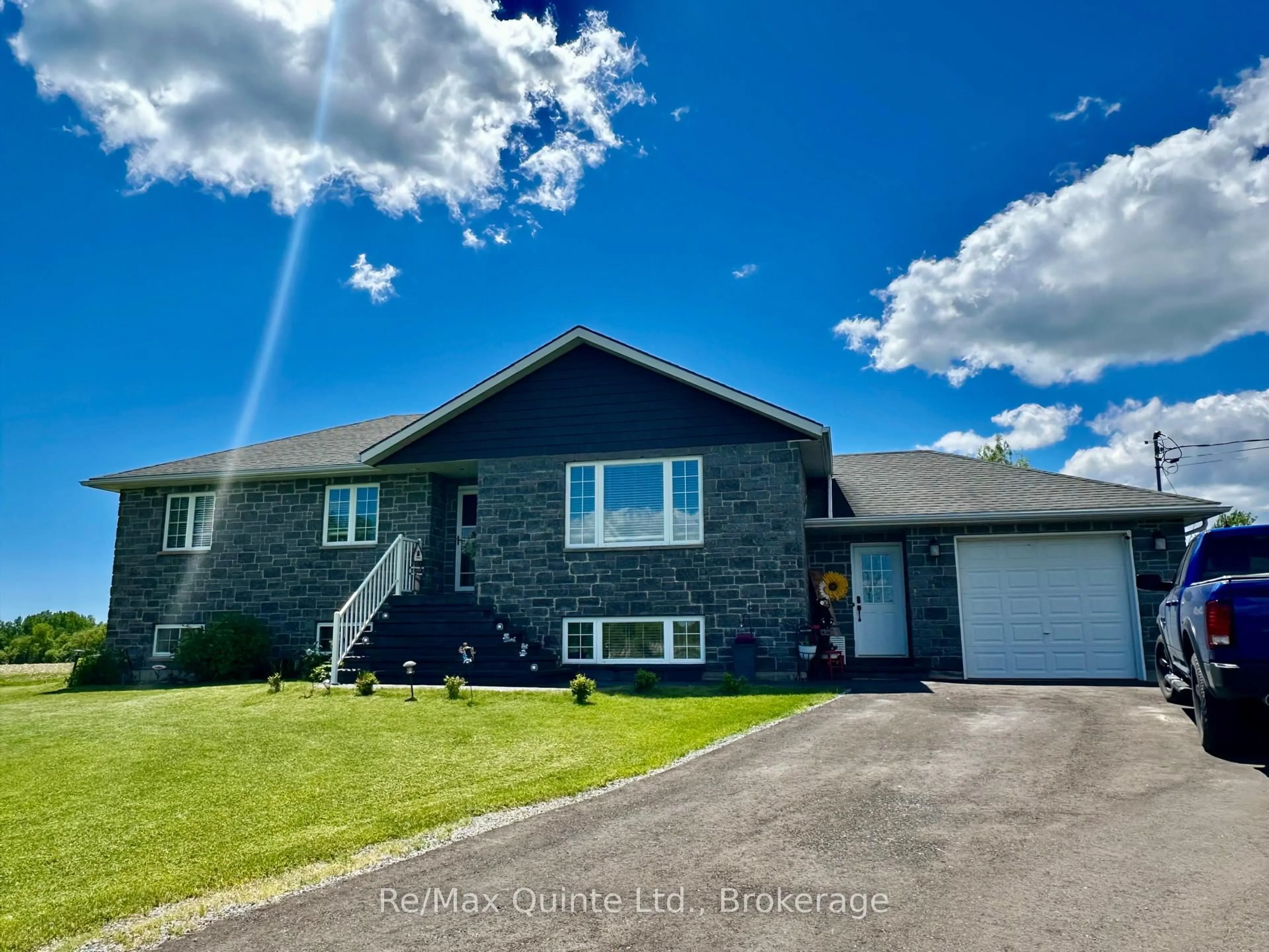A pic from outside/outdoor area/front of a property/back of a property/a pic from drone, unknown for 566 Huff Rd, Brighton Ontario K0K 1H0