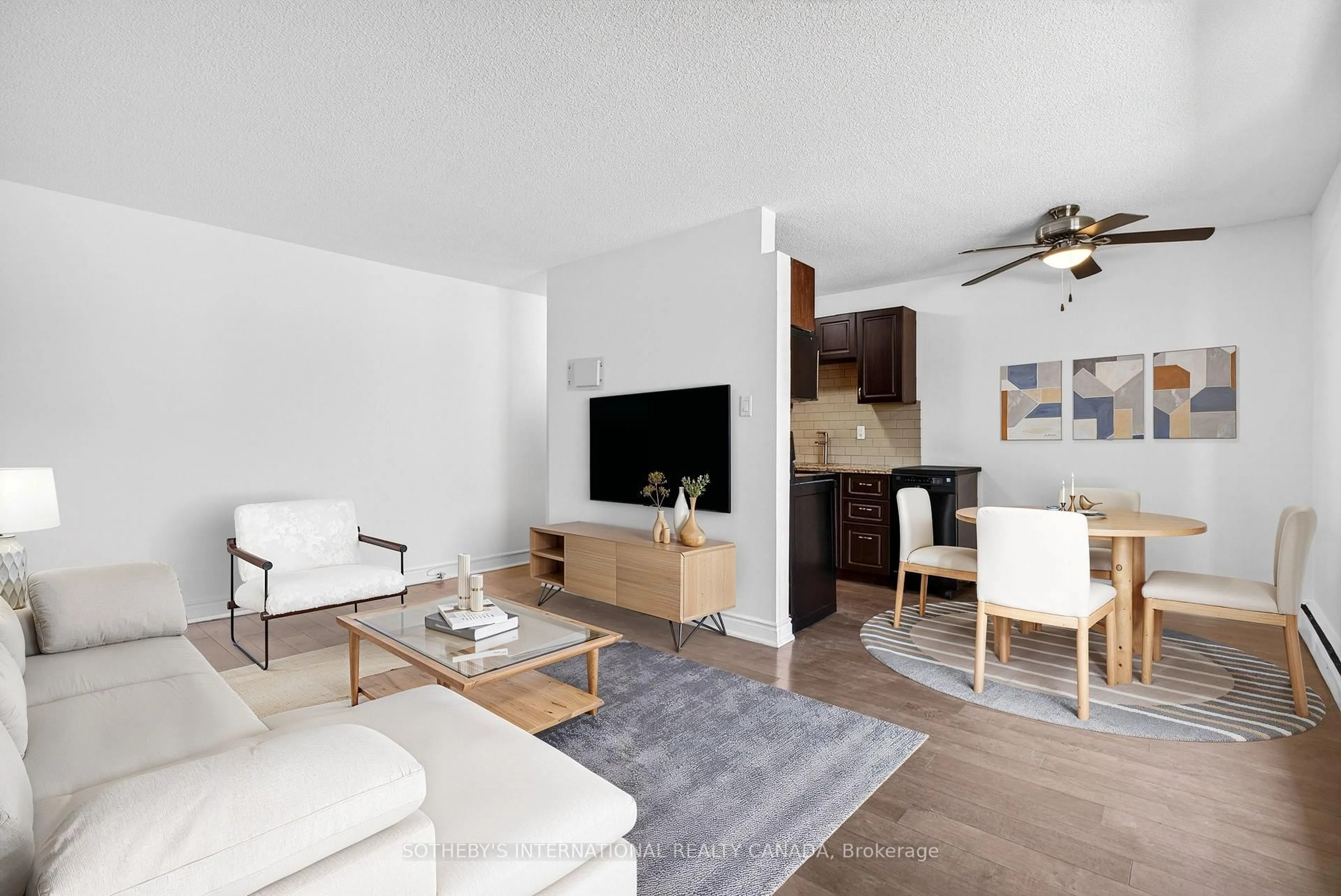 Living room with furniture, unknown for 81 Charlton Ave #103, Hamilton Ontario L8N 1Y7