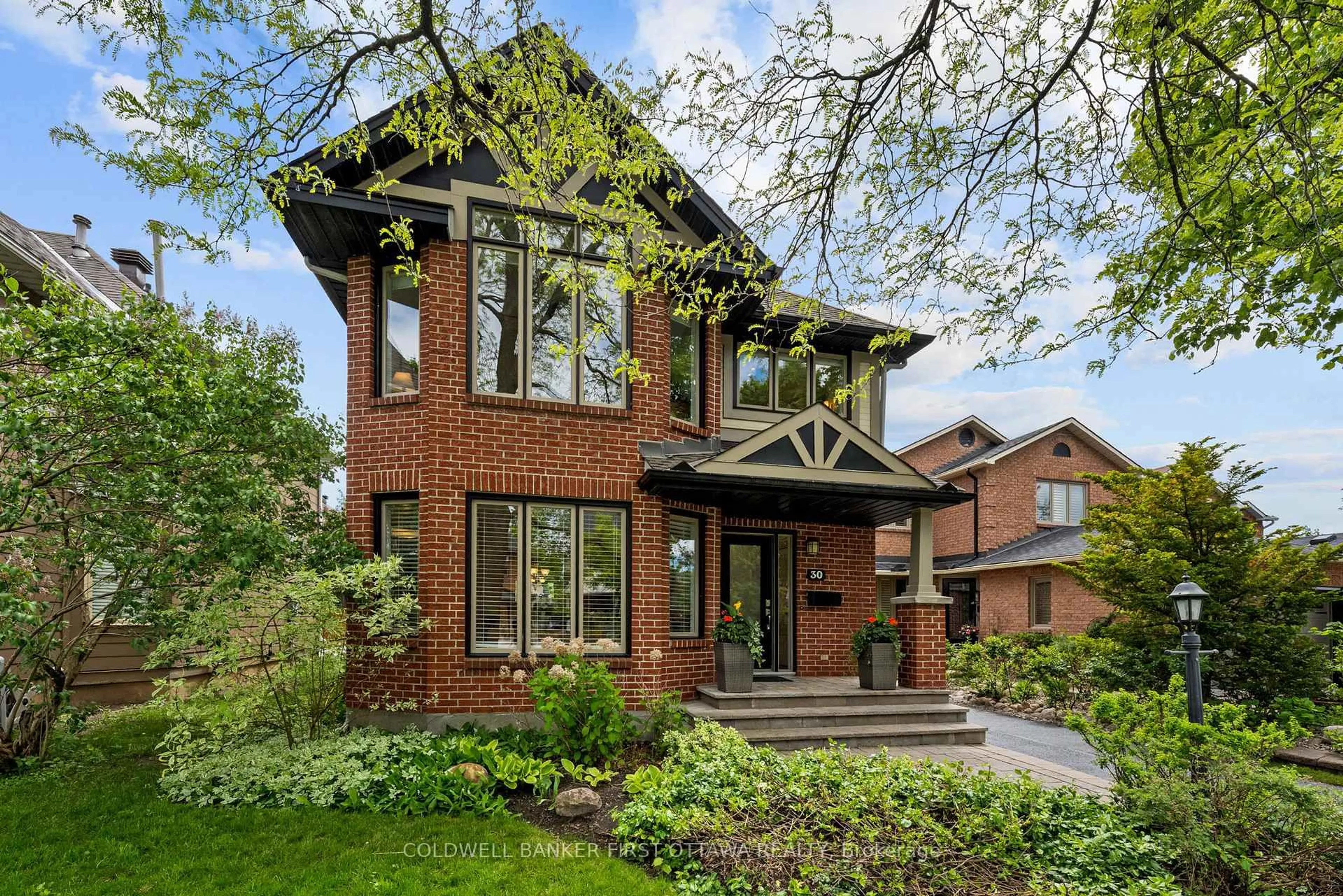 Home with brick exterior material, street for 30 CASTLETHORPE Cres, Ottawa Ontario K2G 5P7