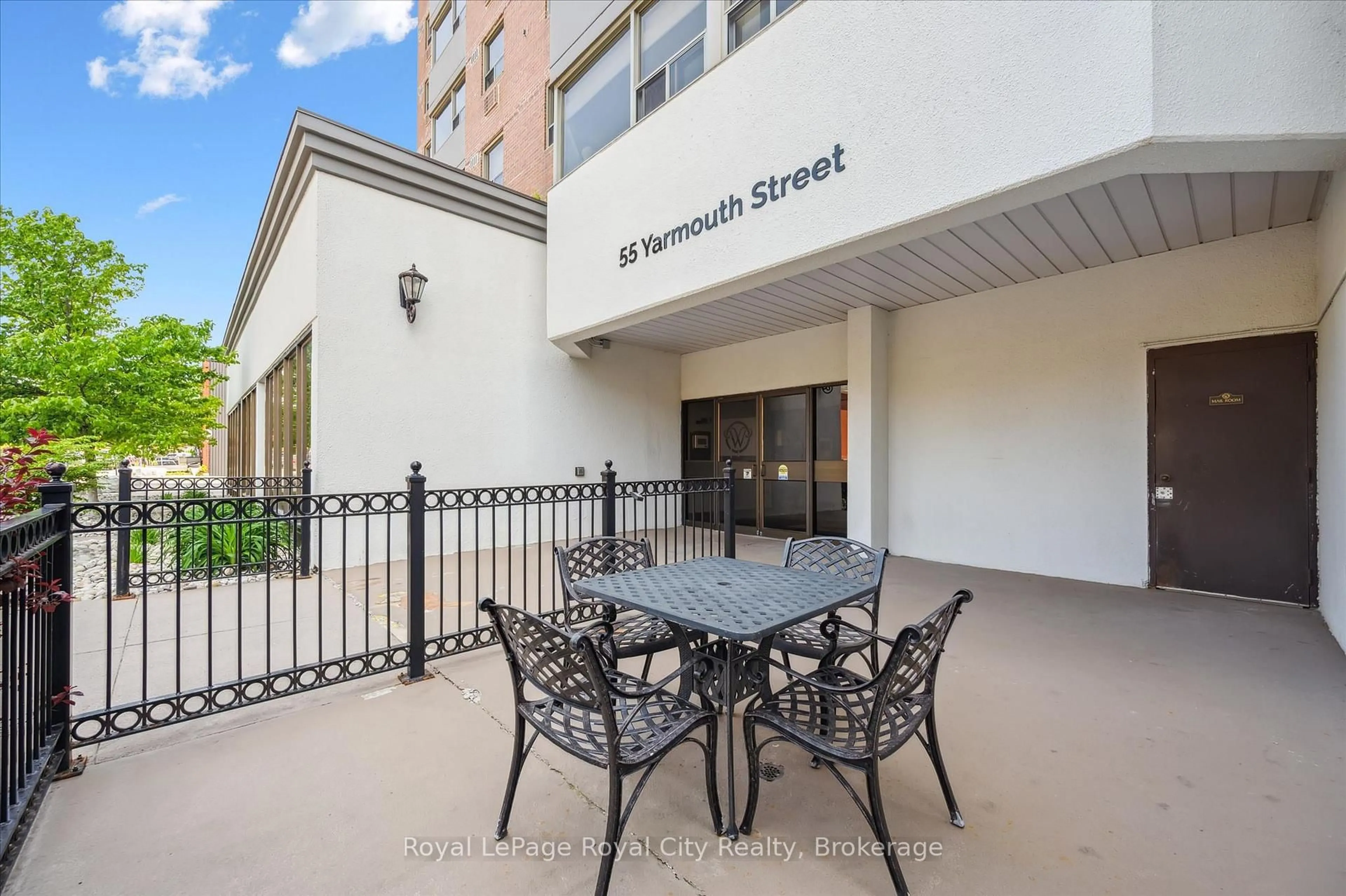Patio, street for 55 Yarmouth St #508, Guelph Ontario N1H 7R4