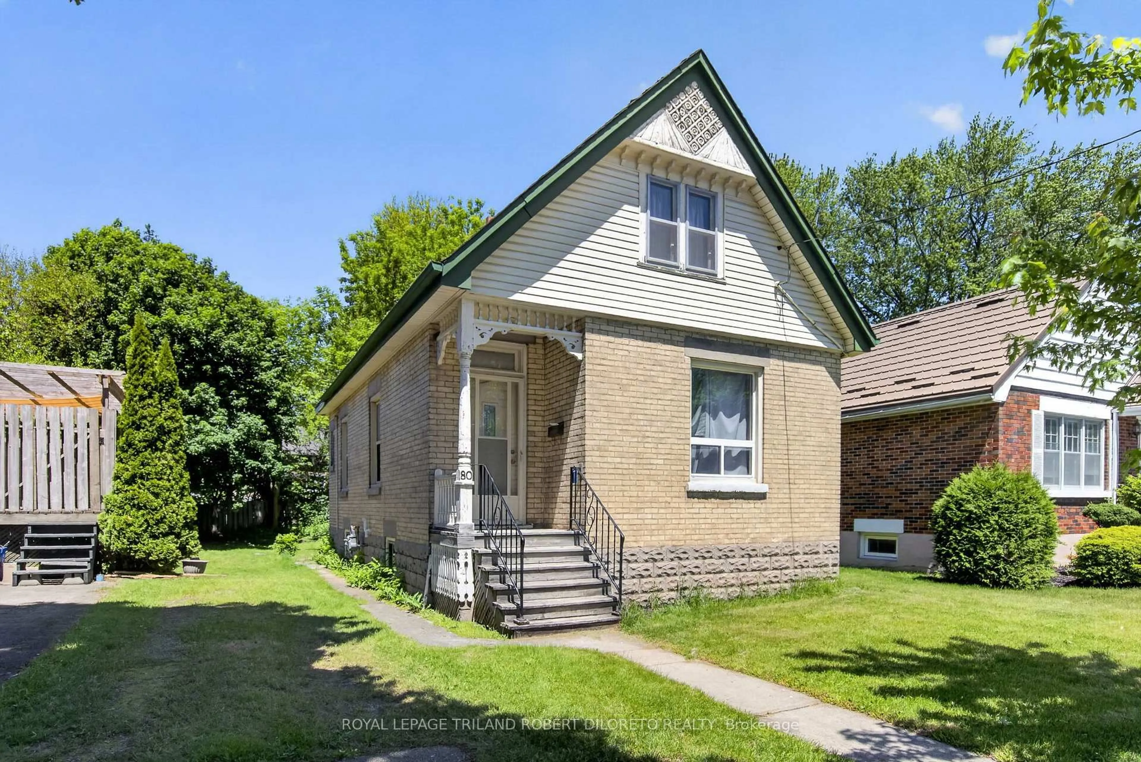 Home with brick exterior material, street for 80 Beattie Ave, London East Ontario N5W 2P2