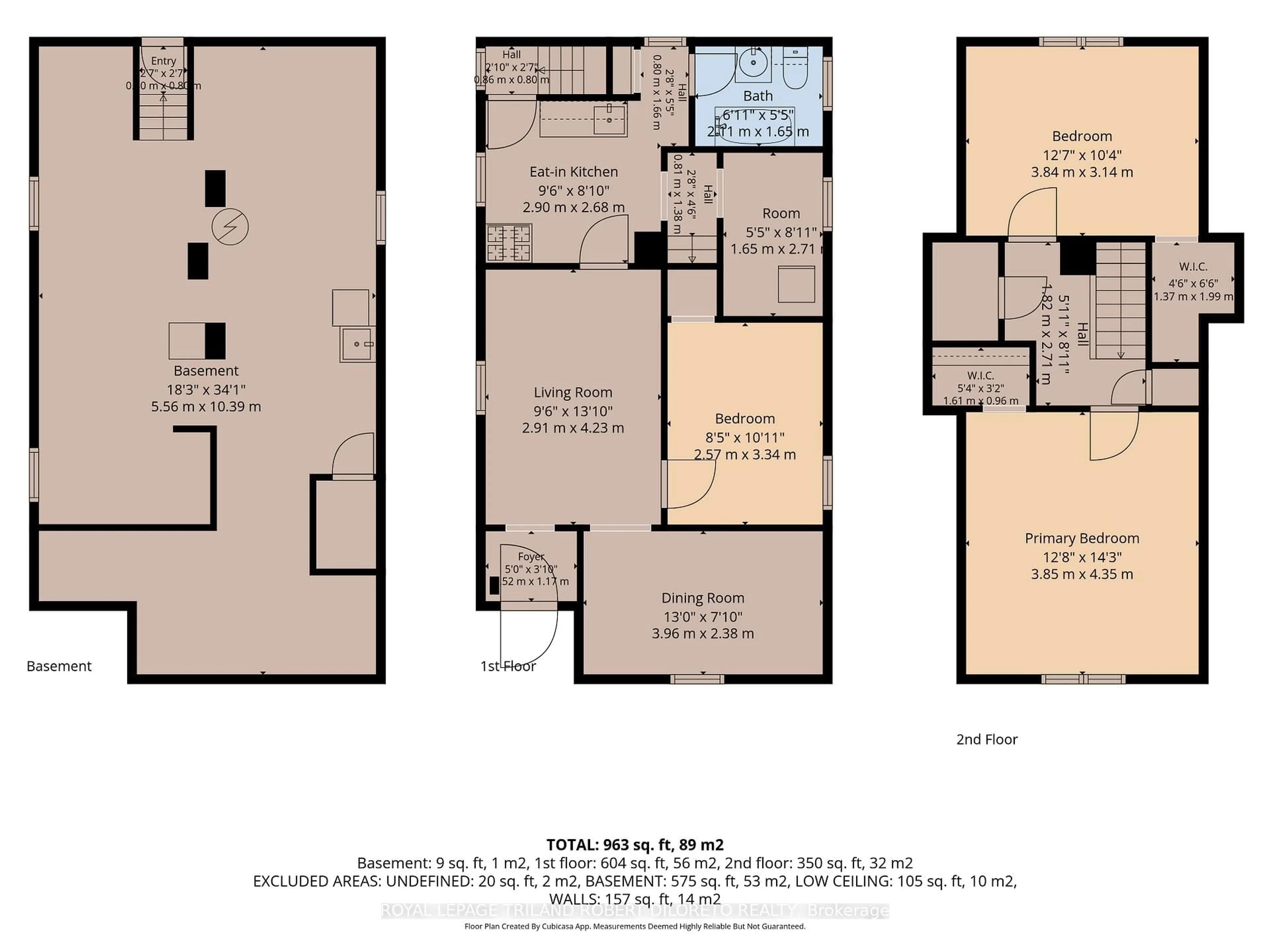Floor plan for 80 Beattie Ave, London East Ontario N5W 2P2