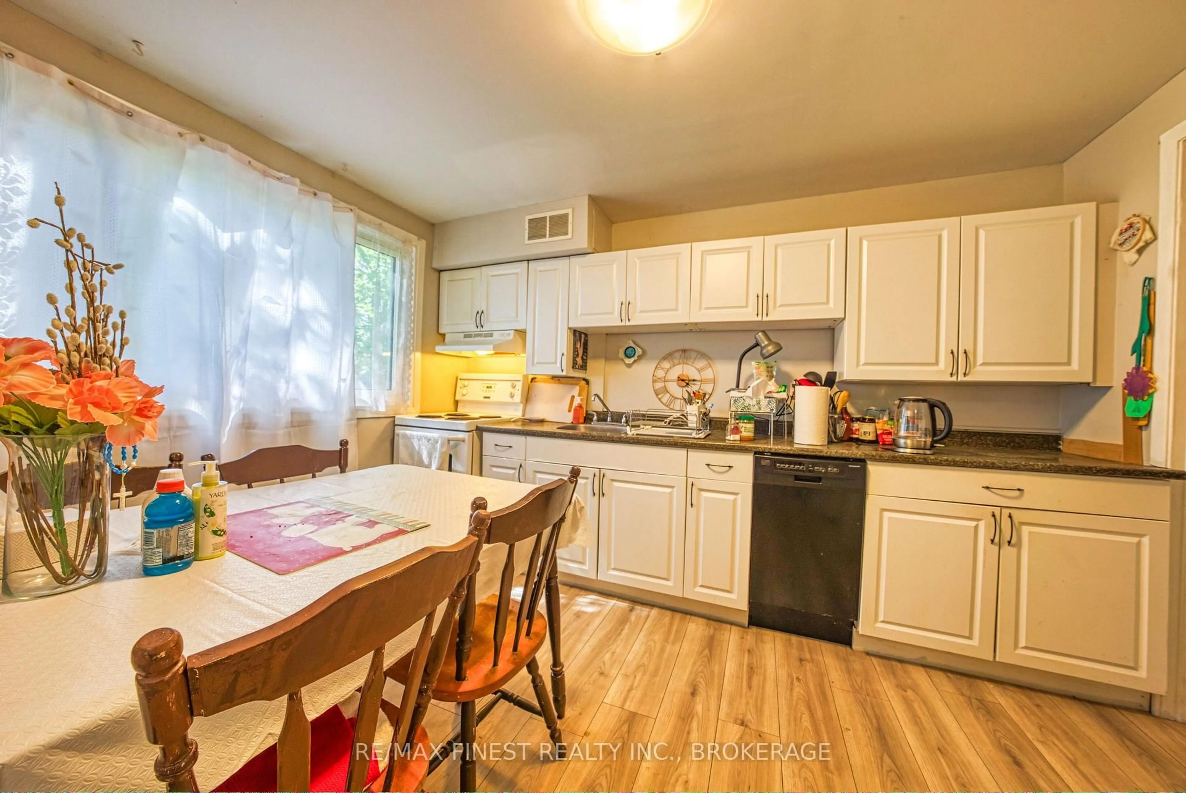 Standard kitchen, wood/laminate floor for 258 Queen Mary Rd #50, Kingston Ontario K7M 2B2