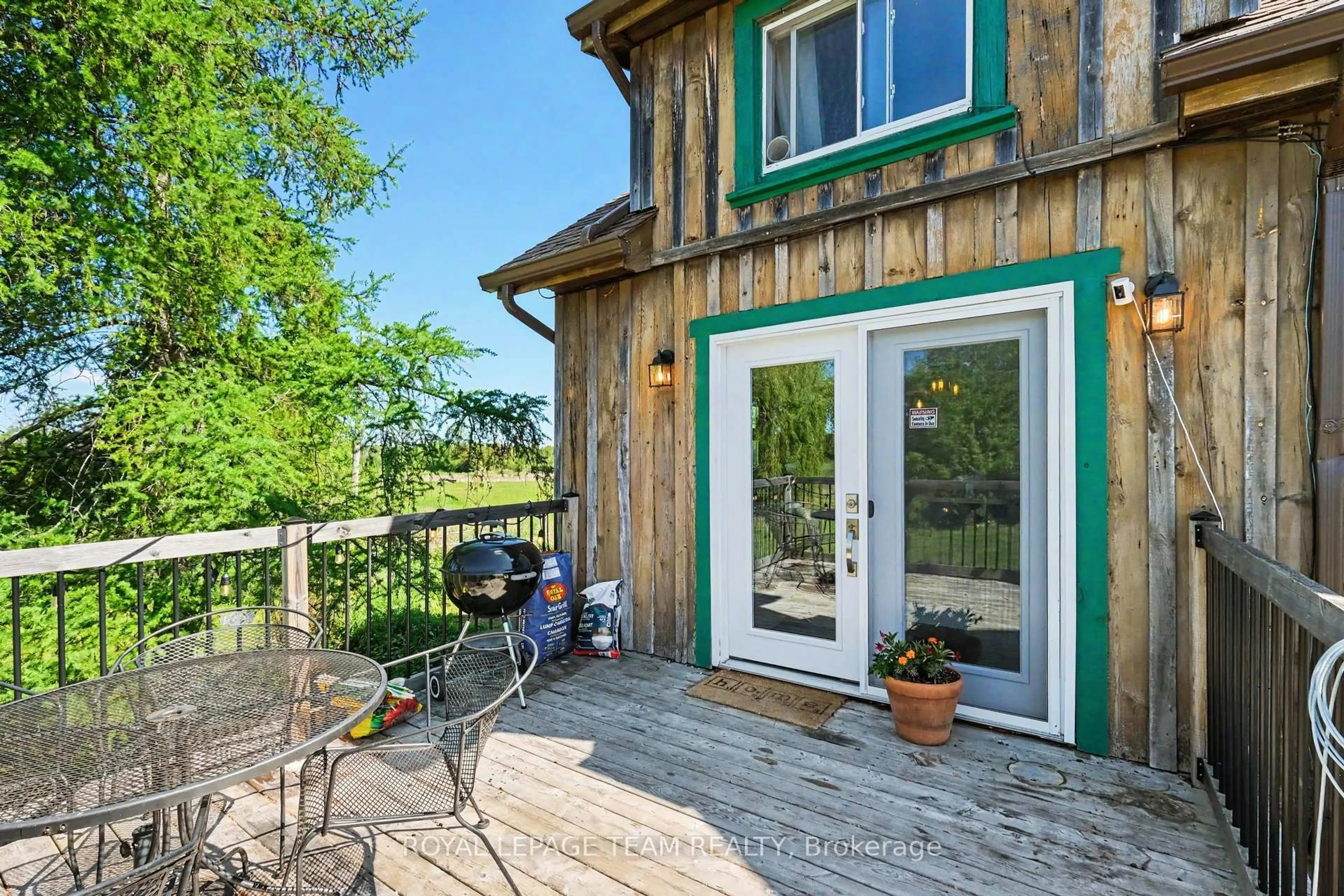 Patio, water/lake/river/ocean view for 5894 Roger Stevens Dr, Smiths Falls Ontario K7A 4S6