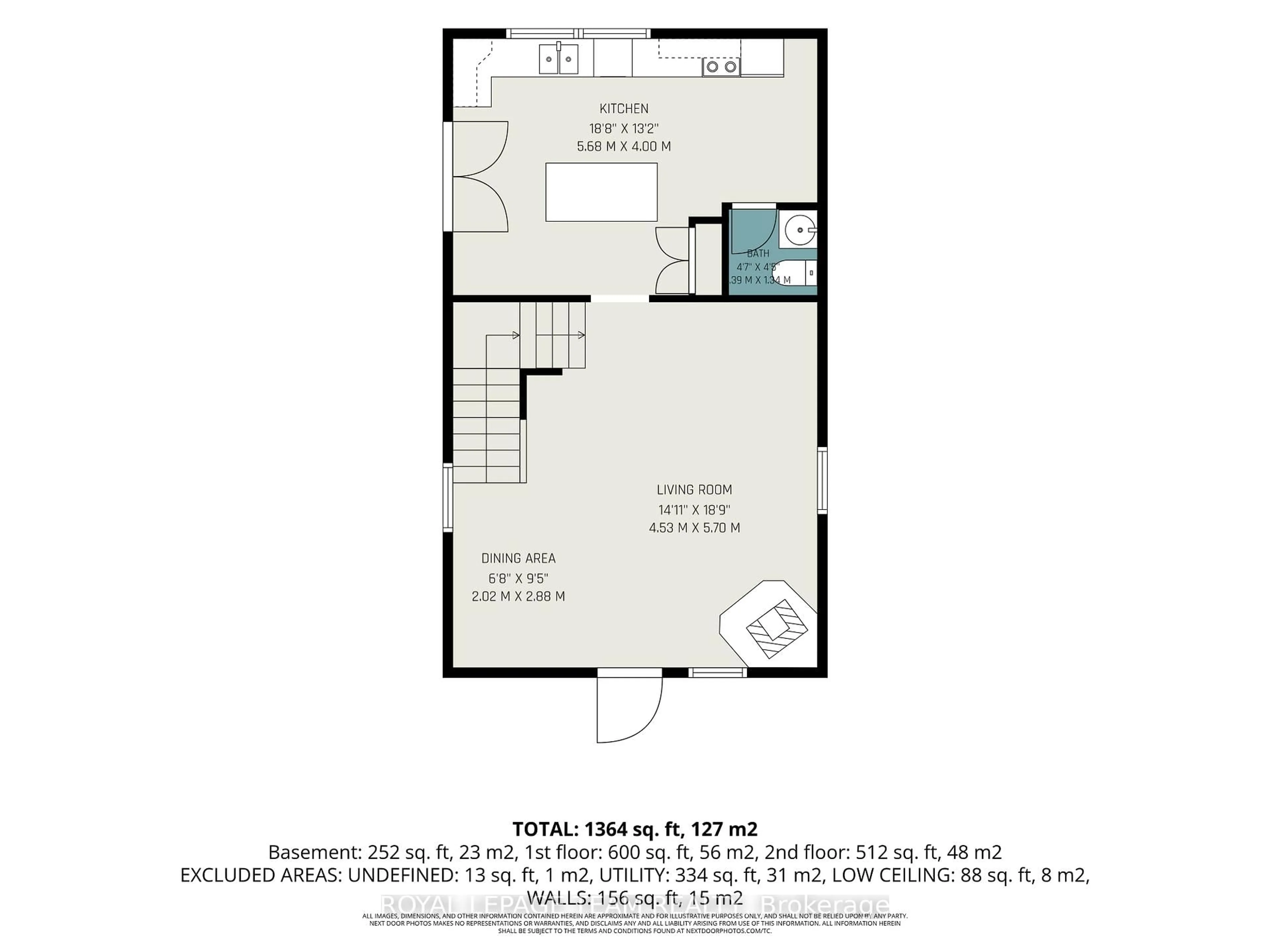 Floor plan for 5894 Roger Stevens Dr, Smiths Falls Ontario K7A 4S6