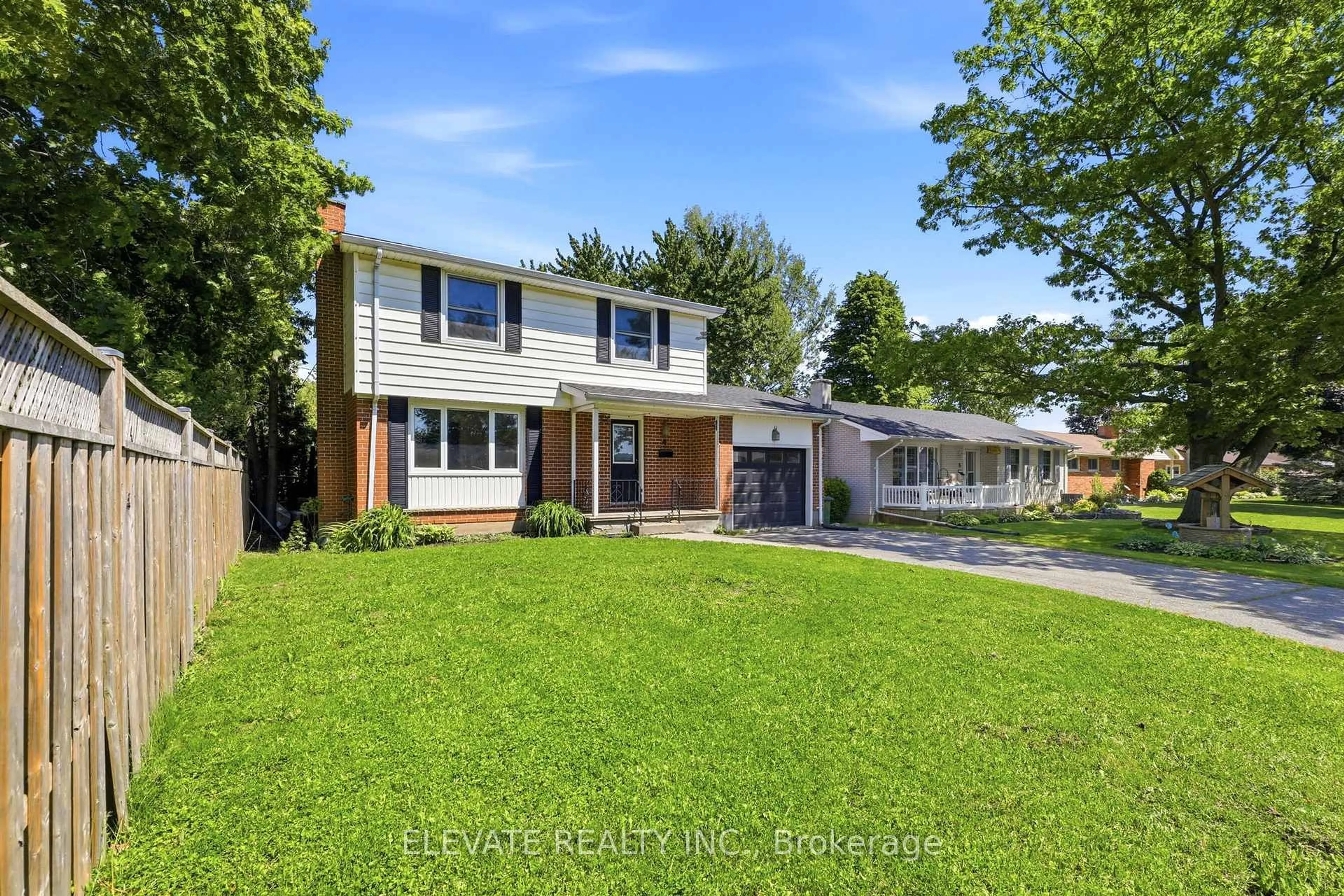 Home with brick exterior material, street for 4 Pullen Ave, St. Thomas Ontario N5R 4T4