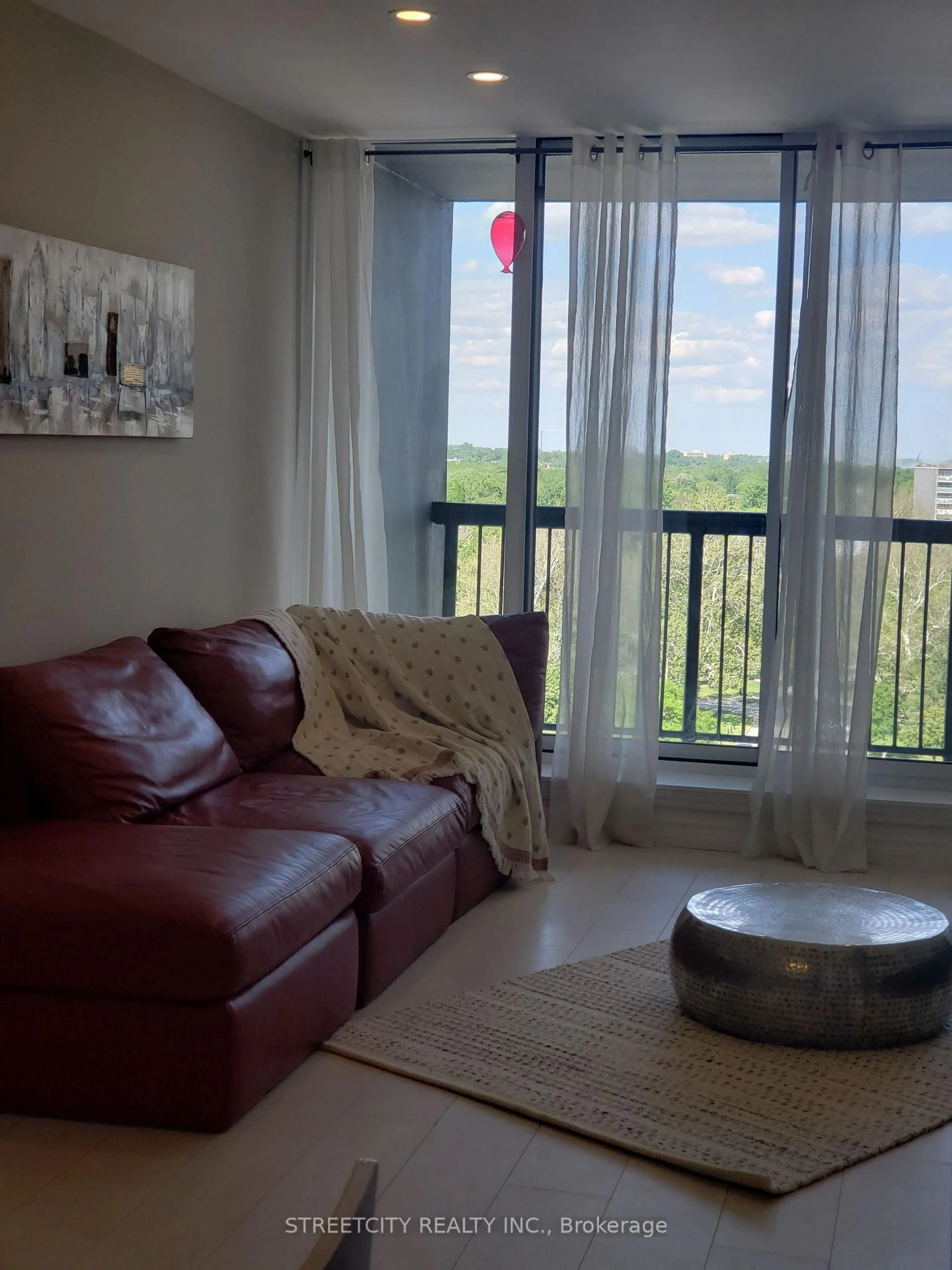 Living room with furniture, unknown for 155 Kent St #1207, London East Ontario N6A 5N7