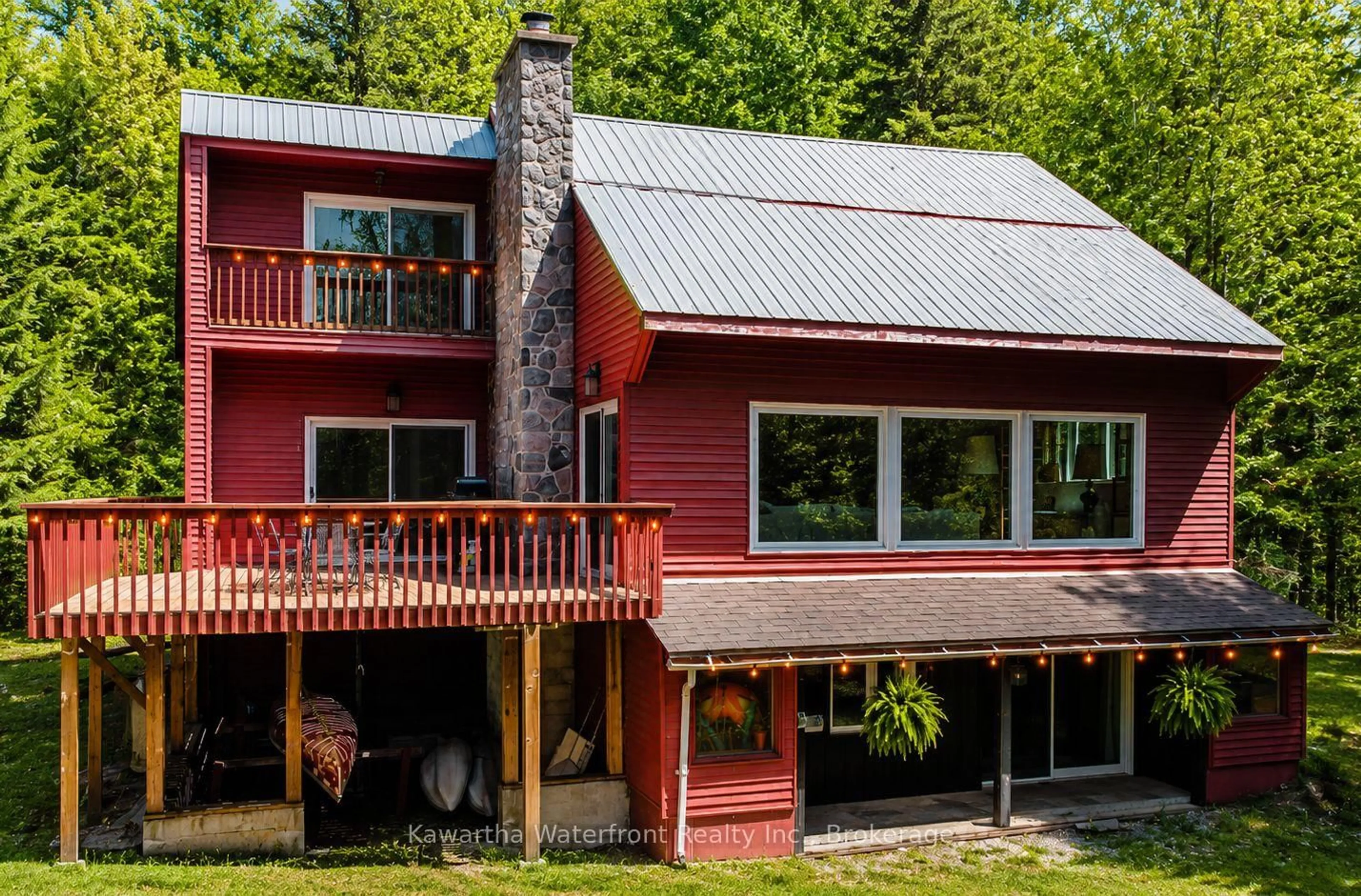 A pic from outside/outdoor area/front of a property/back of a property/a pic from drone, building for 85 Nevison Dr, Kawartha Lakes Ontario K0M 2L0