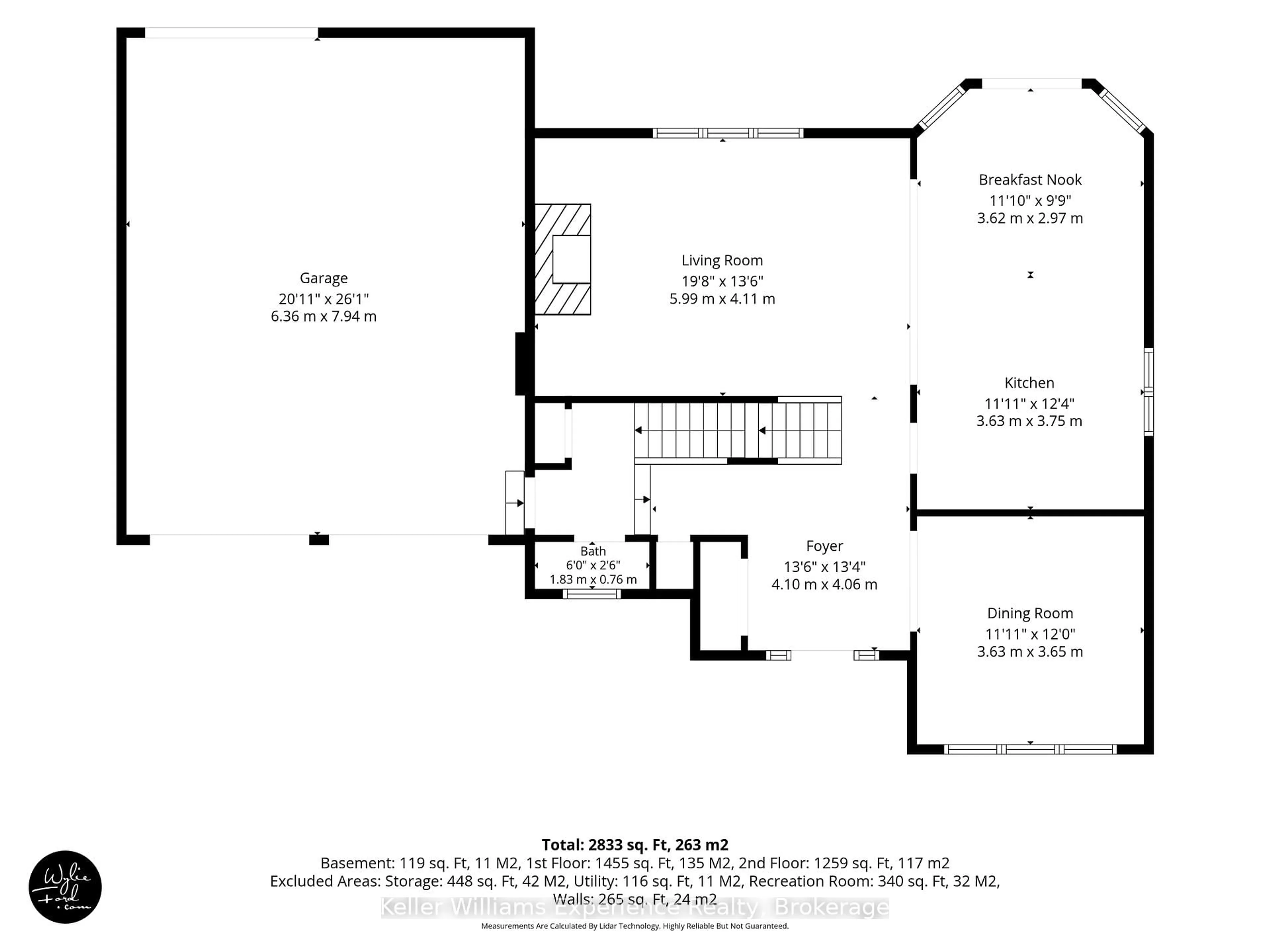 Floor plan for 37 Fieldstream Chse, Bracebridge Ontario P1L 0B2