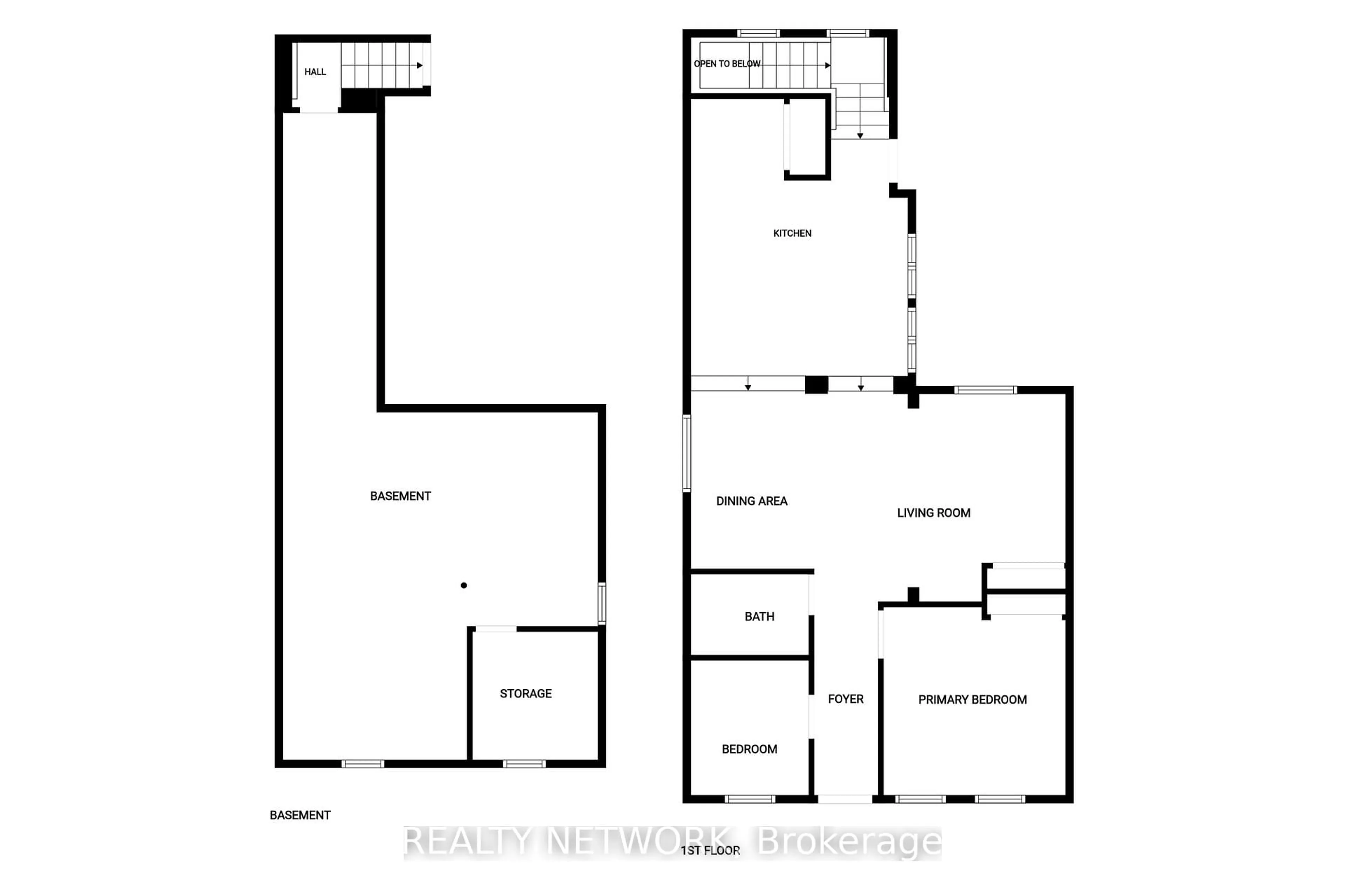 Floor plan for 134 Erie Ave, Hamilton Ontario L8N 2W8