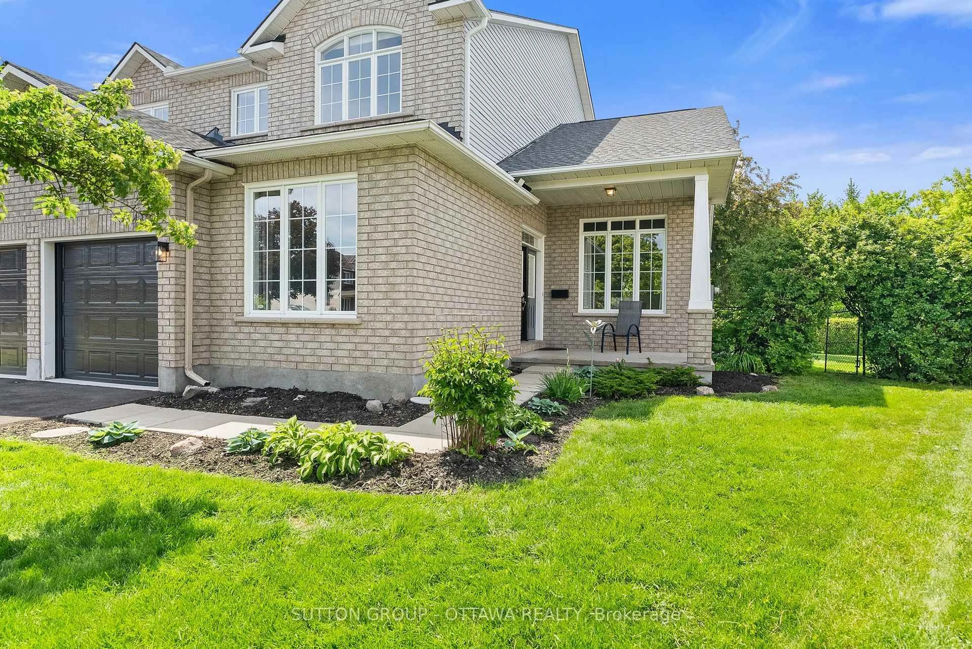 Home with brick exterior material, street for 4195 Wolfe Point Way, Ottawa Ontario K1V 1P5