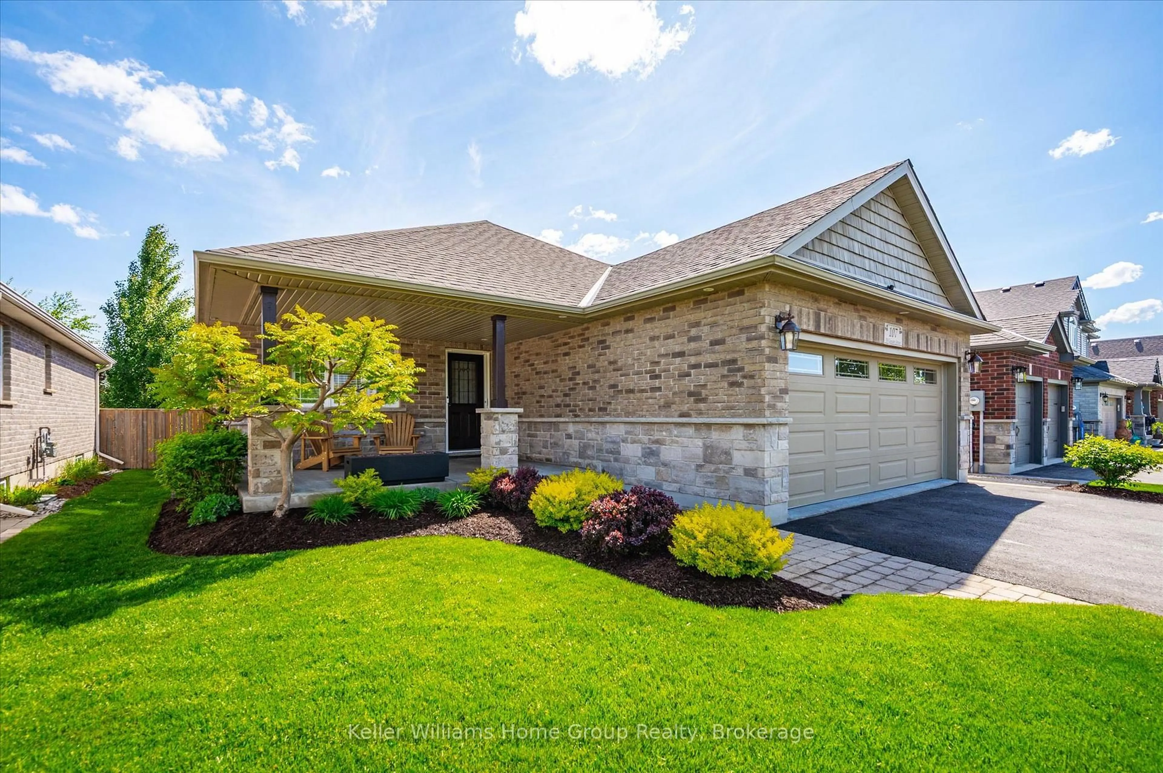 Home with brick exterior material, street for 107 Mcgowan St, Centre Wellington Ontario N0B 1S0