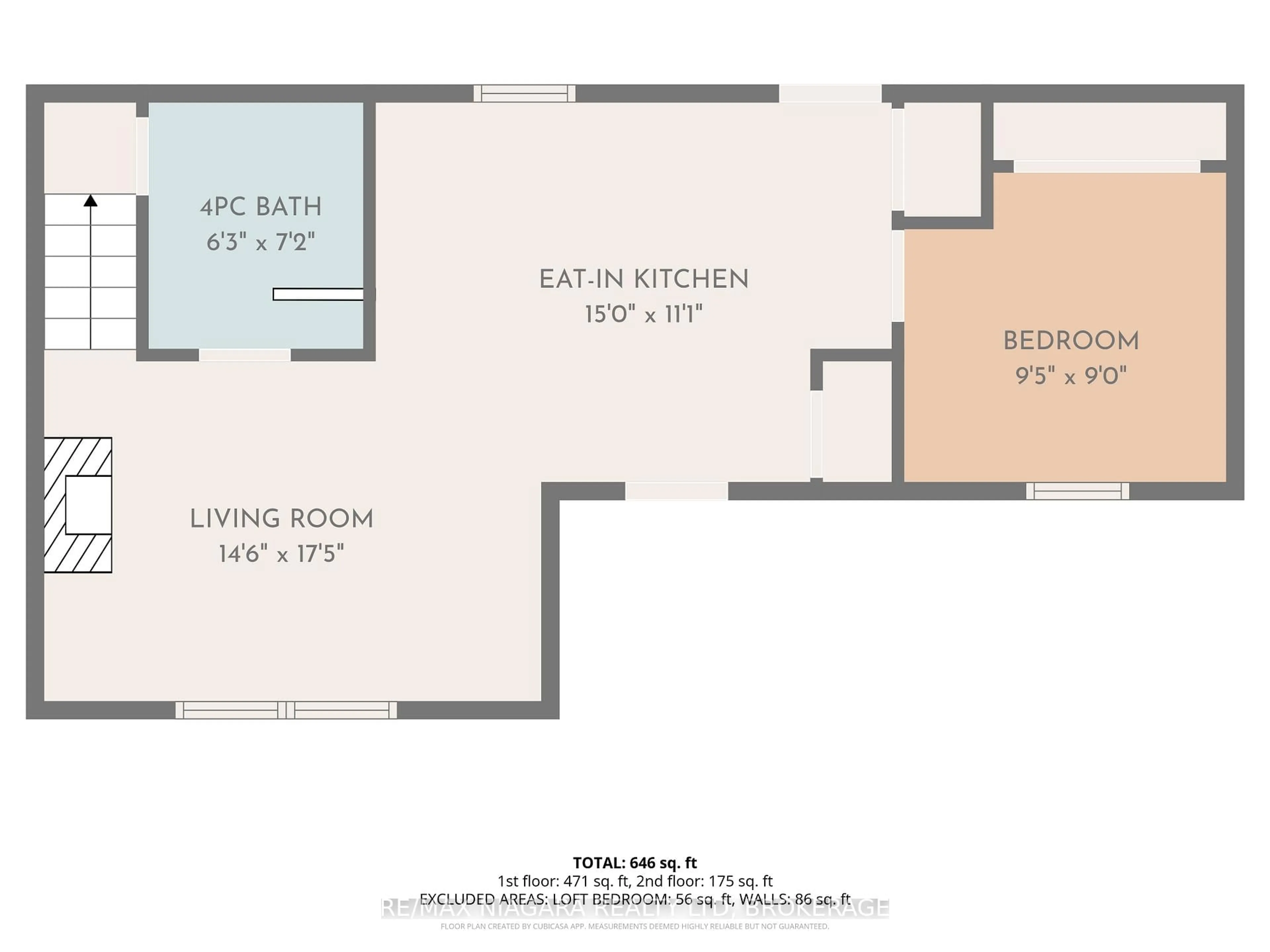 Floor plan for 3637 Disher St, Fort Erie Ontario L0S 1N0