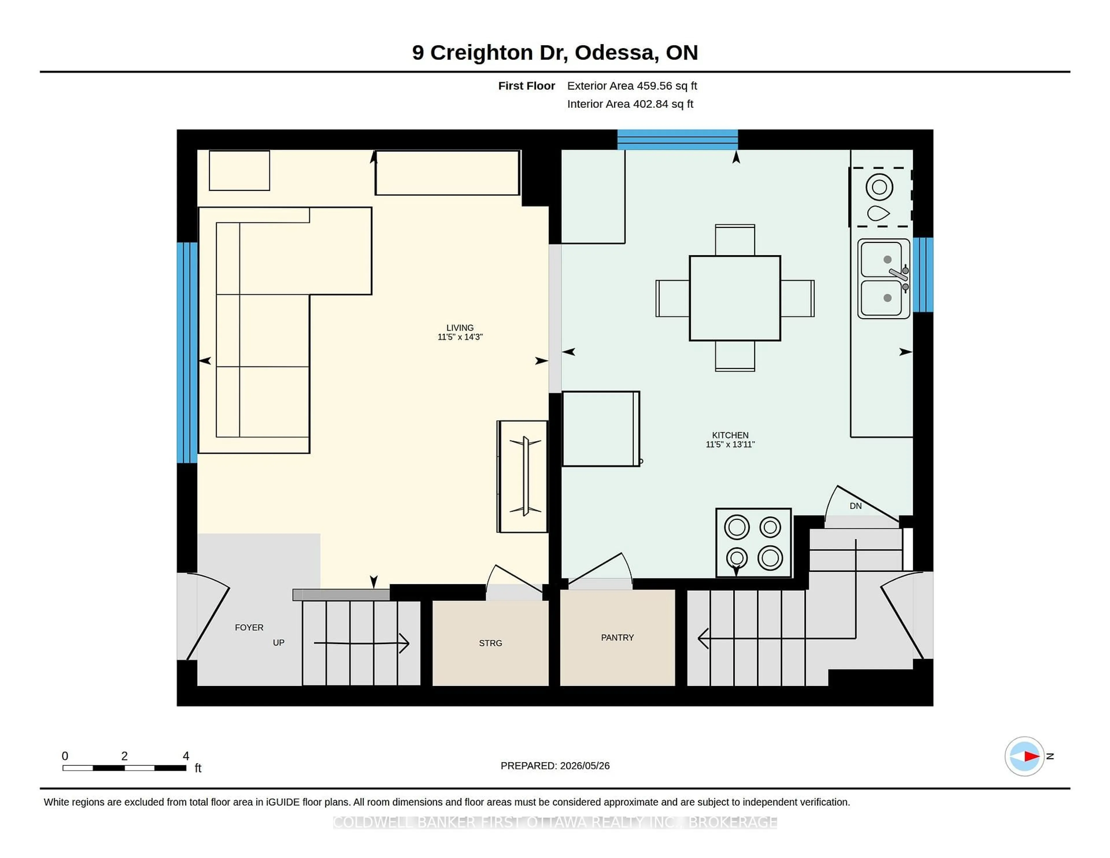 Floor plan for 9 Creighton Dr, Bissett Creek Ontario K0H 2H0