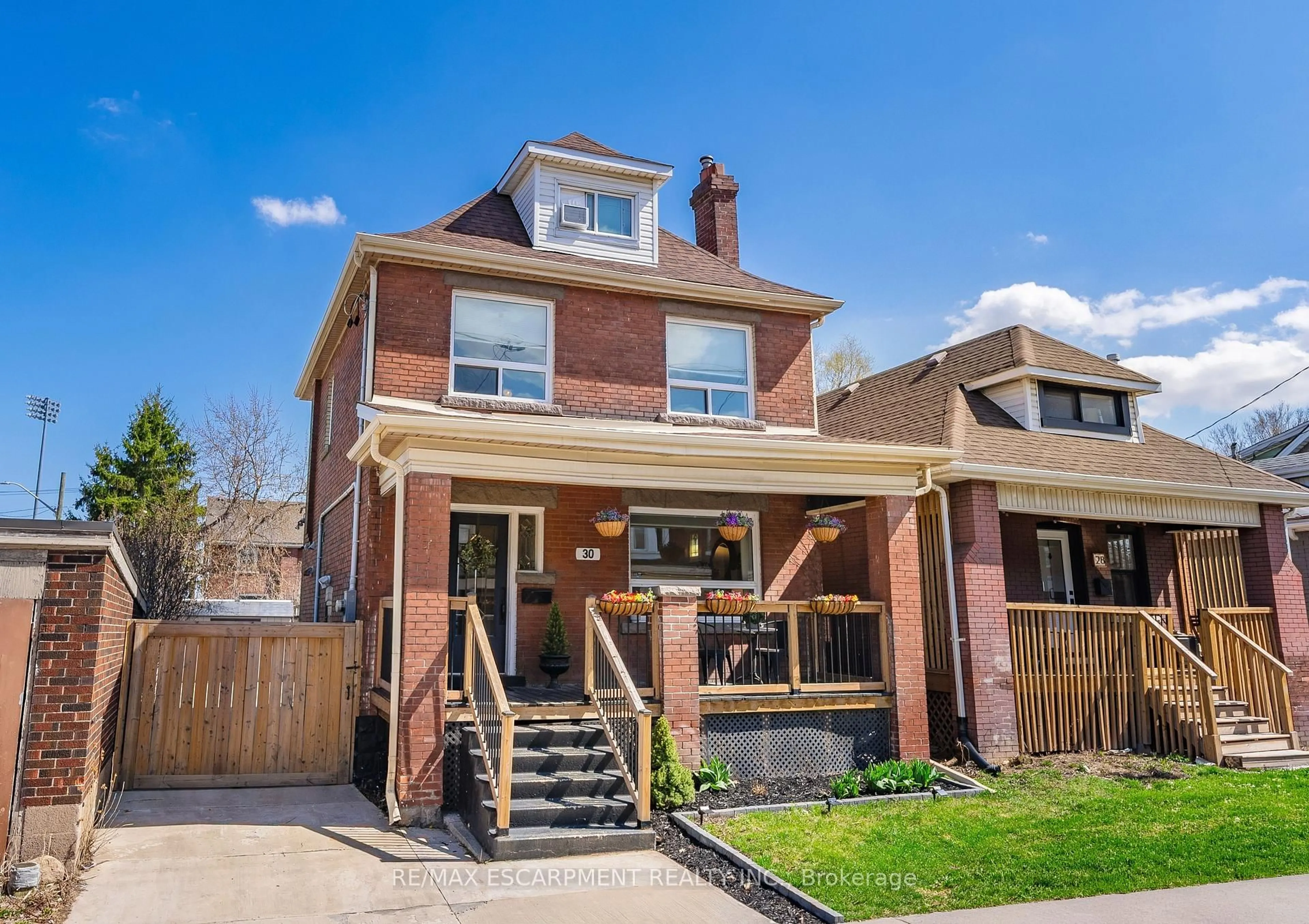 Home with brick exterior material, street for 30 Lottridge St, Hamilton Ontario L8L 6T5