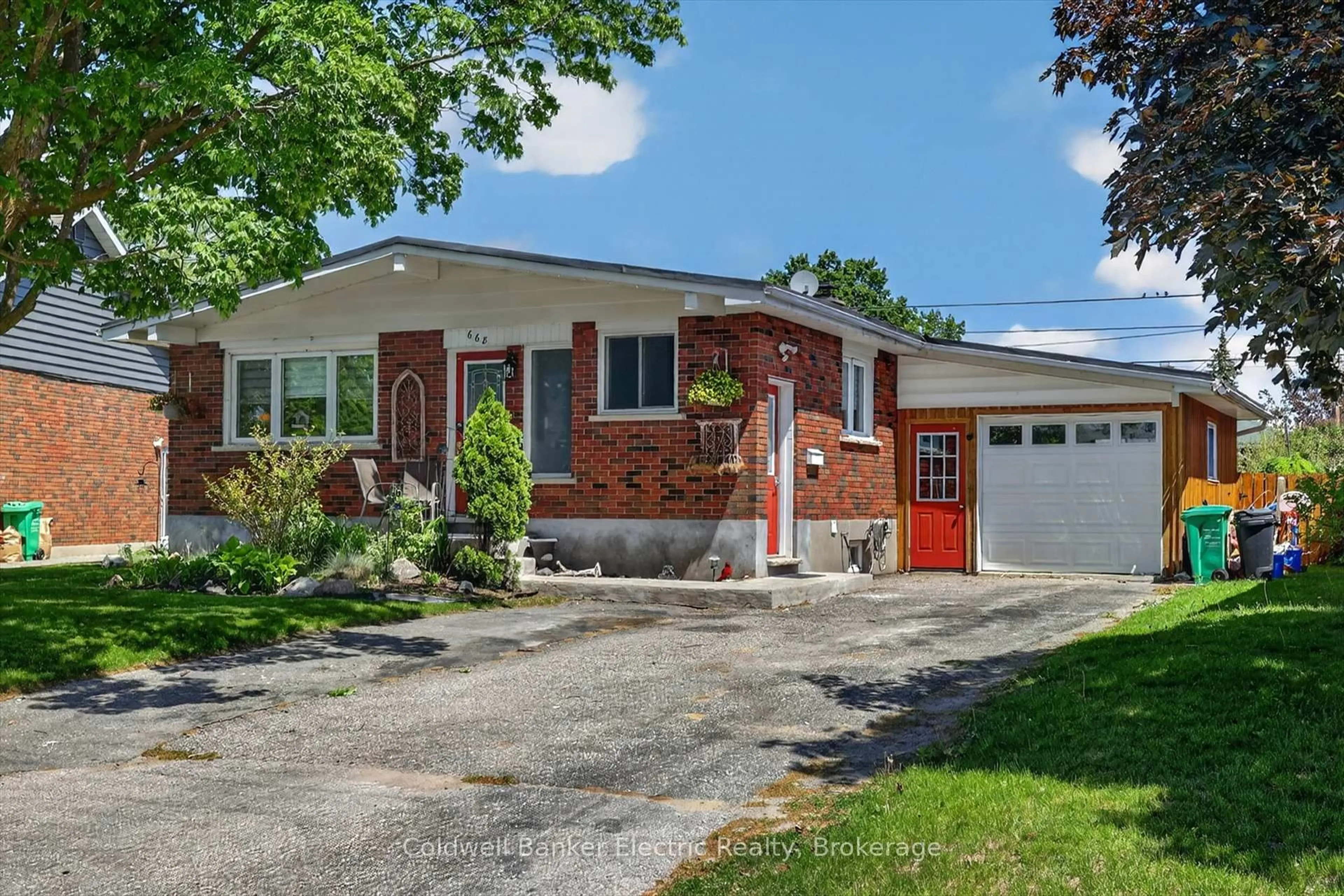 Home with brick exterior material, street for 668 Barbara Cres, Peterborough Ontario K9J 3X5