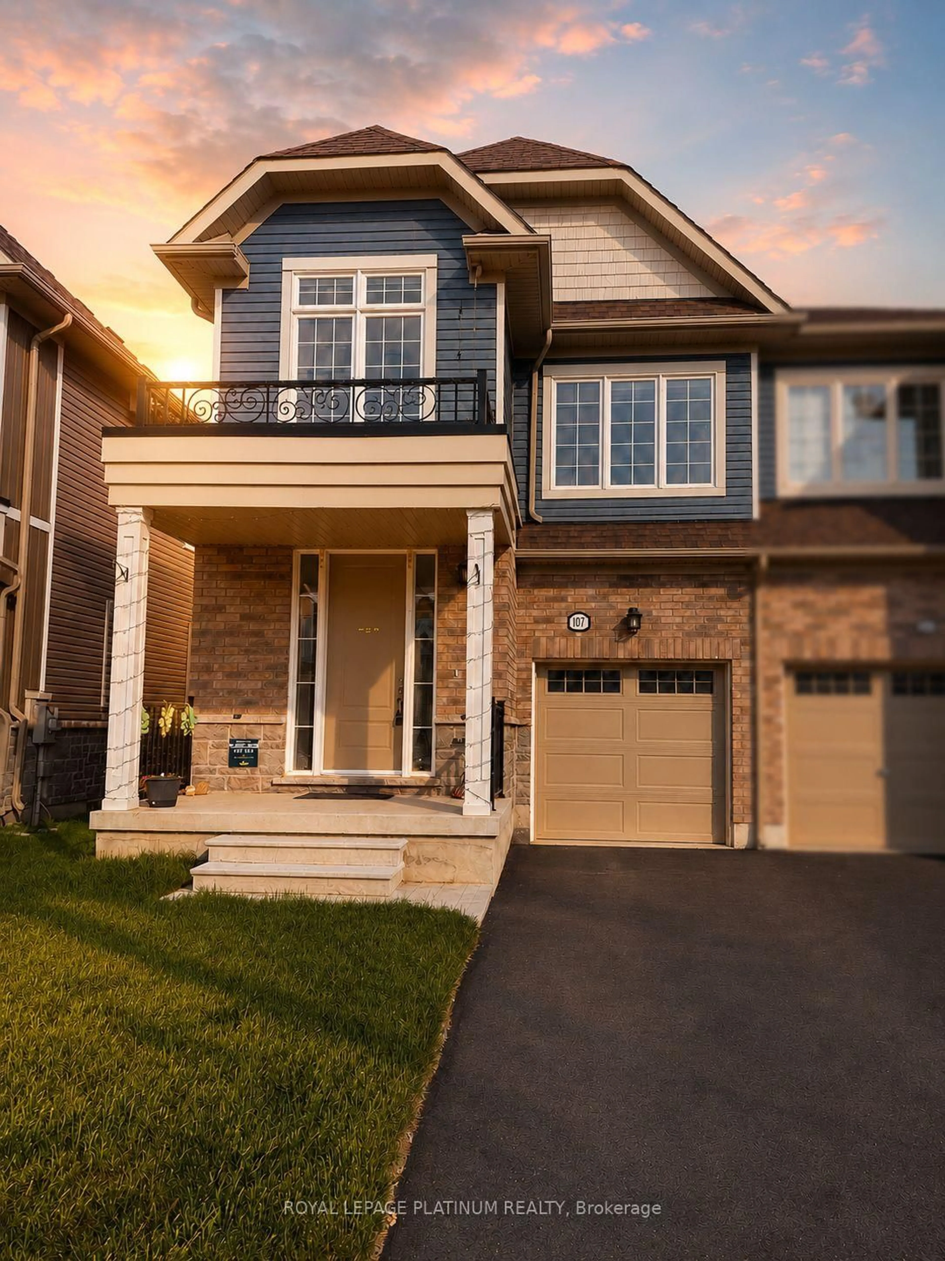 Home with brick exterior material, street for 107 Molozzi St, Erin Ontario N0B 1T0