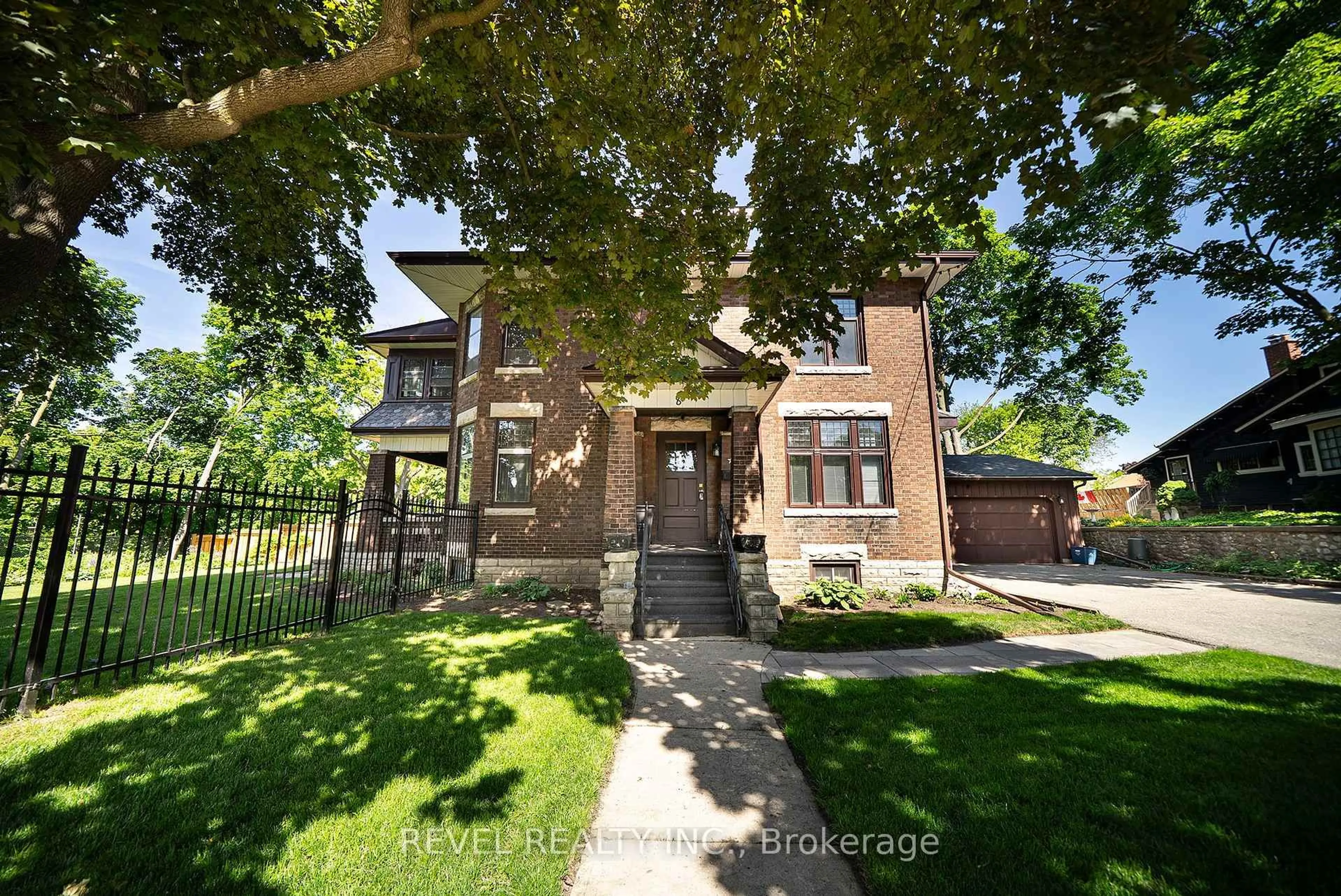 Home with brick exterior material, street for 8 Abigail Ave, Brantford Ontario N3R 4R7