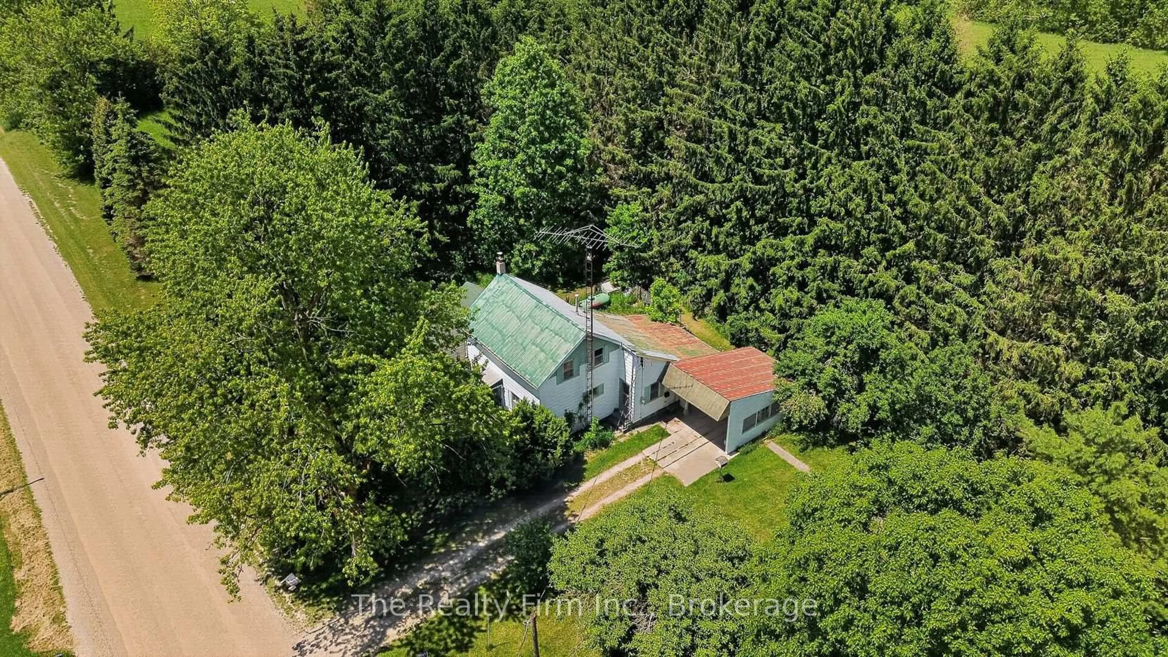 A pic from outside/outdoor area/front of a property/back of a property/a pic from drone, unknown for 662753 Road 66 Rd, Zorra Ontario N5C 3J6