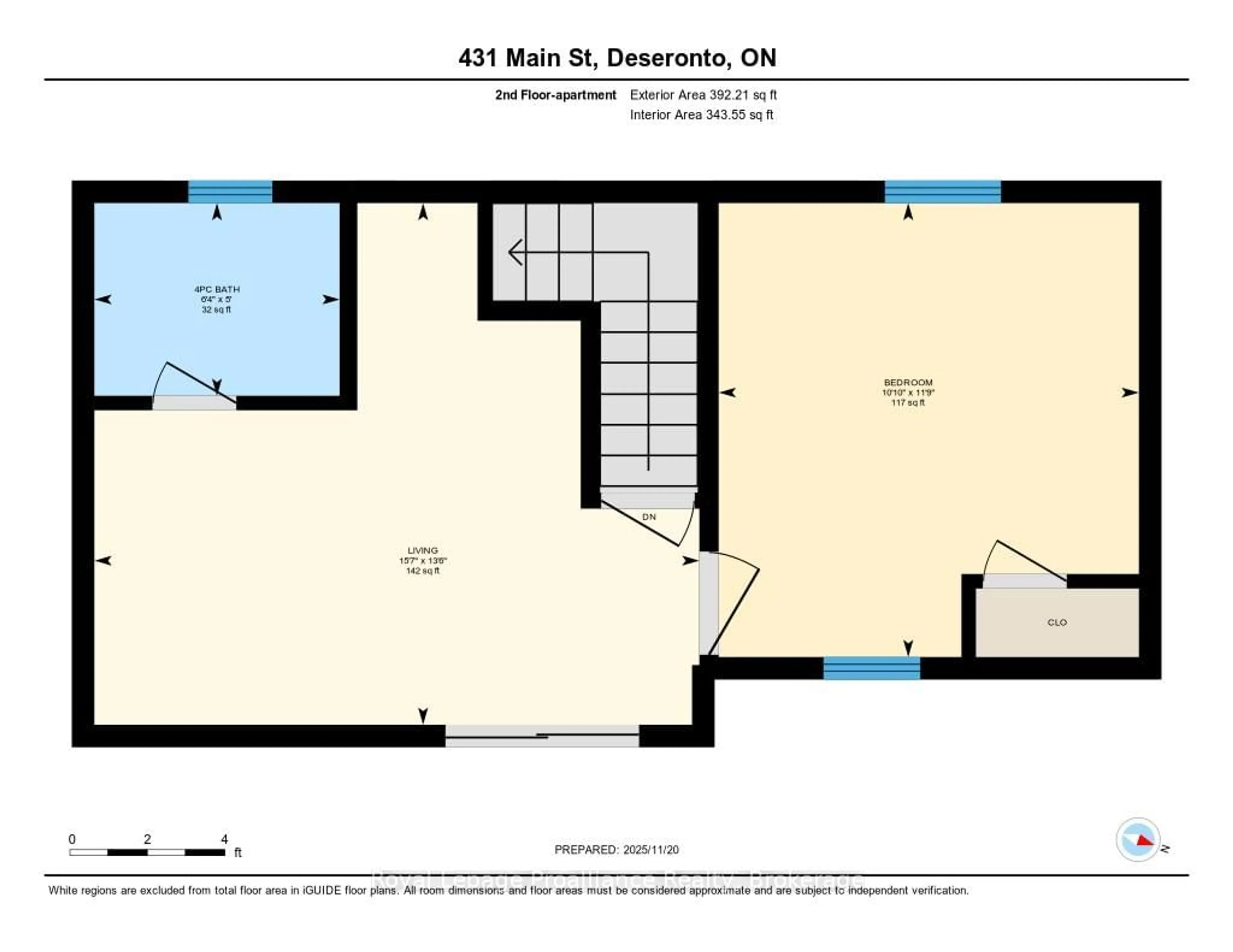 Floor plan for 431 Main St, Deseronto Ontario K0K 1X0