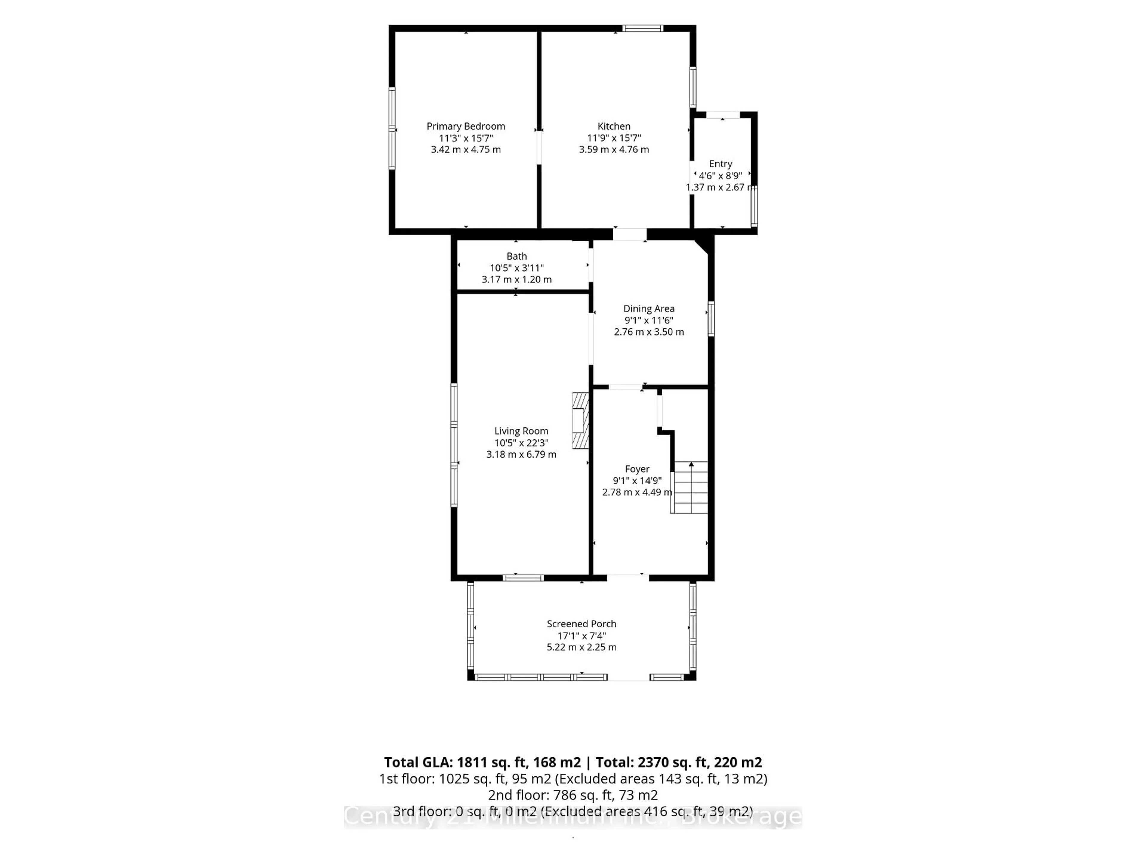 Floor plan for 1839 4th Ave, Owen Sound Ontario N4K 4X9