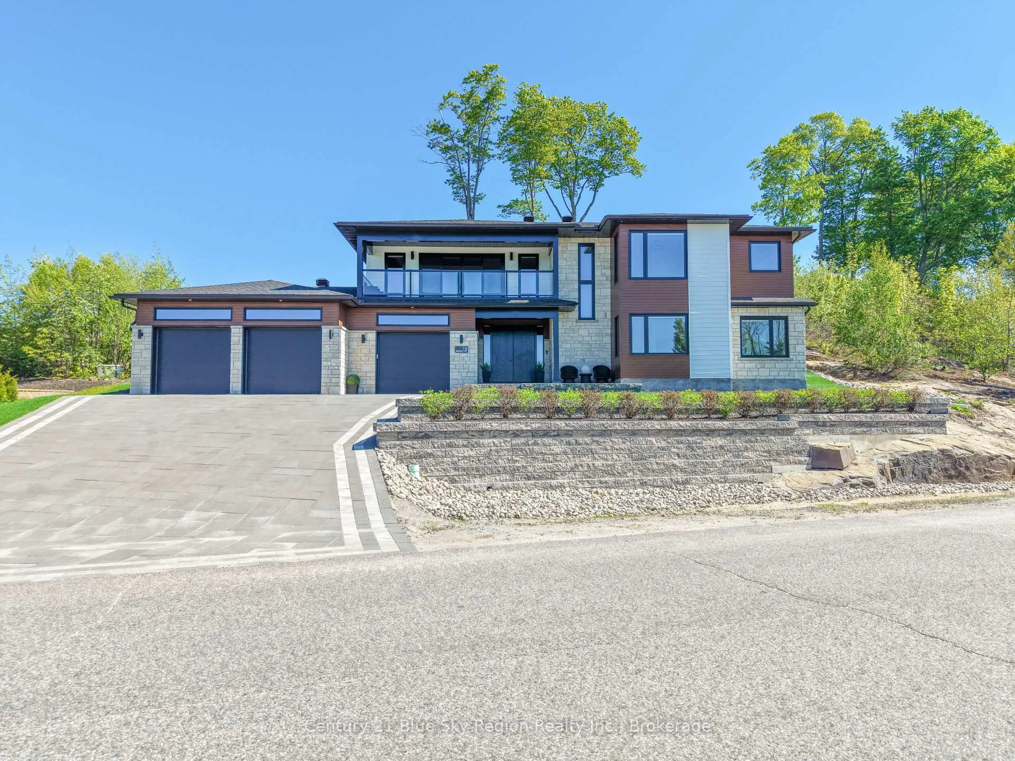 Home with brick exterior material, street for 13 Kenreta Dr, North Bay Ontario P1C 0A5
