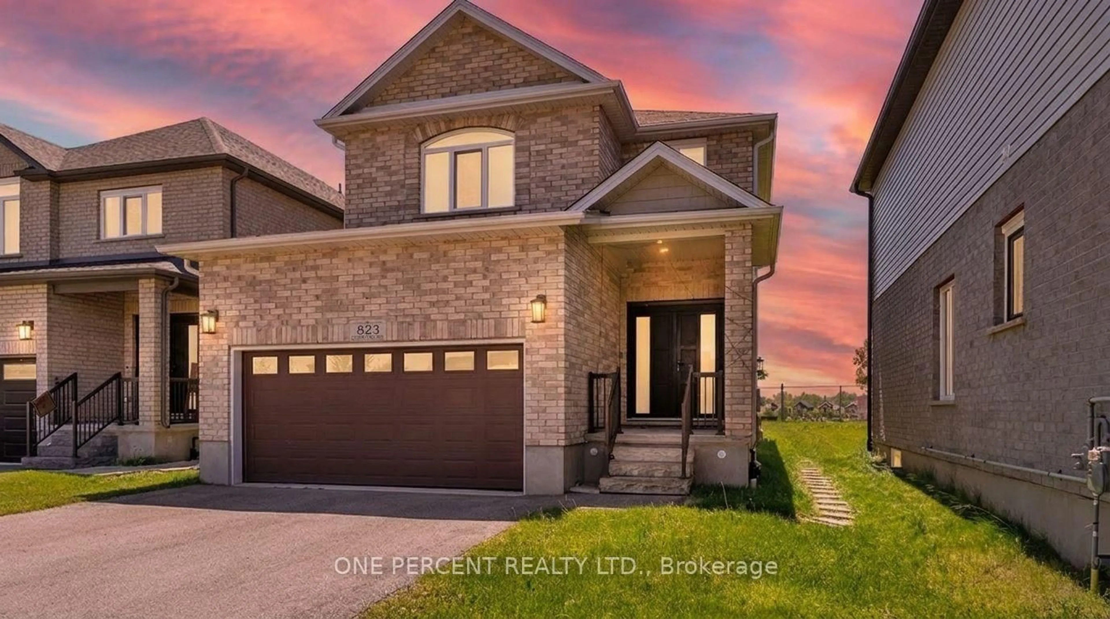Home with brick exterior material, street for 823 CEDARPARK Way, London North Ontario N5X 0C3