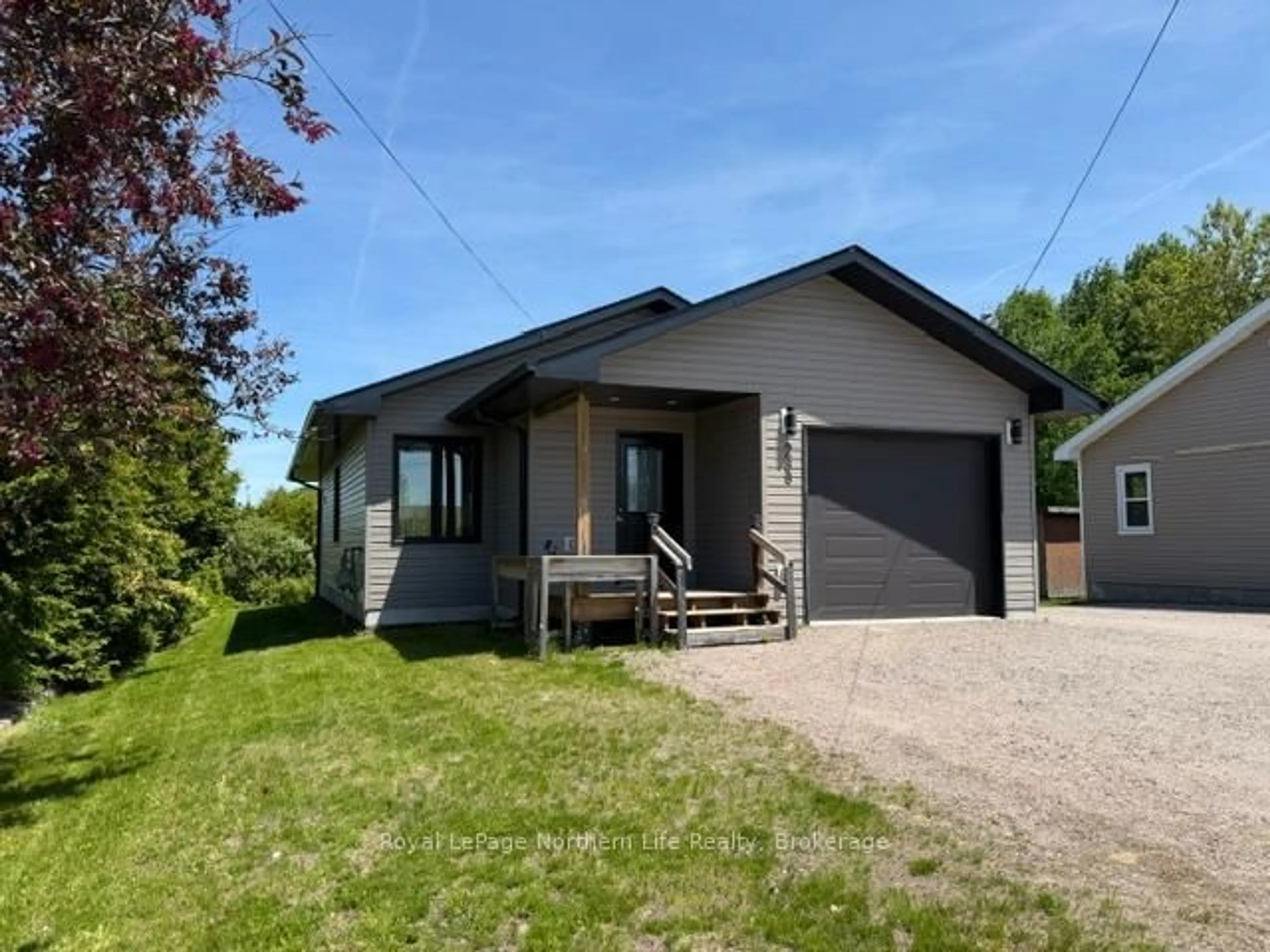 A pic from outside/outdoor area/front of a property/back of a property/a pic from drone, street for 288 Cache Bay Rd, West Nipissing Ontario P2B 3H7