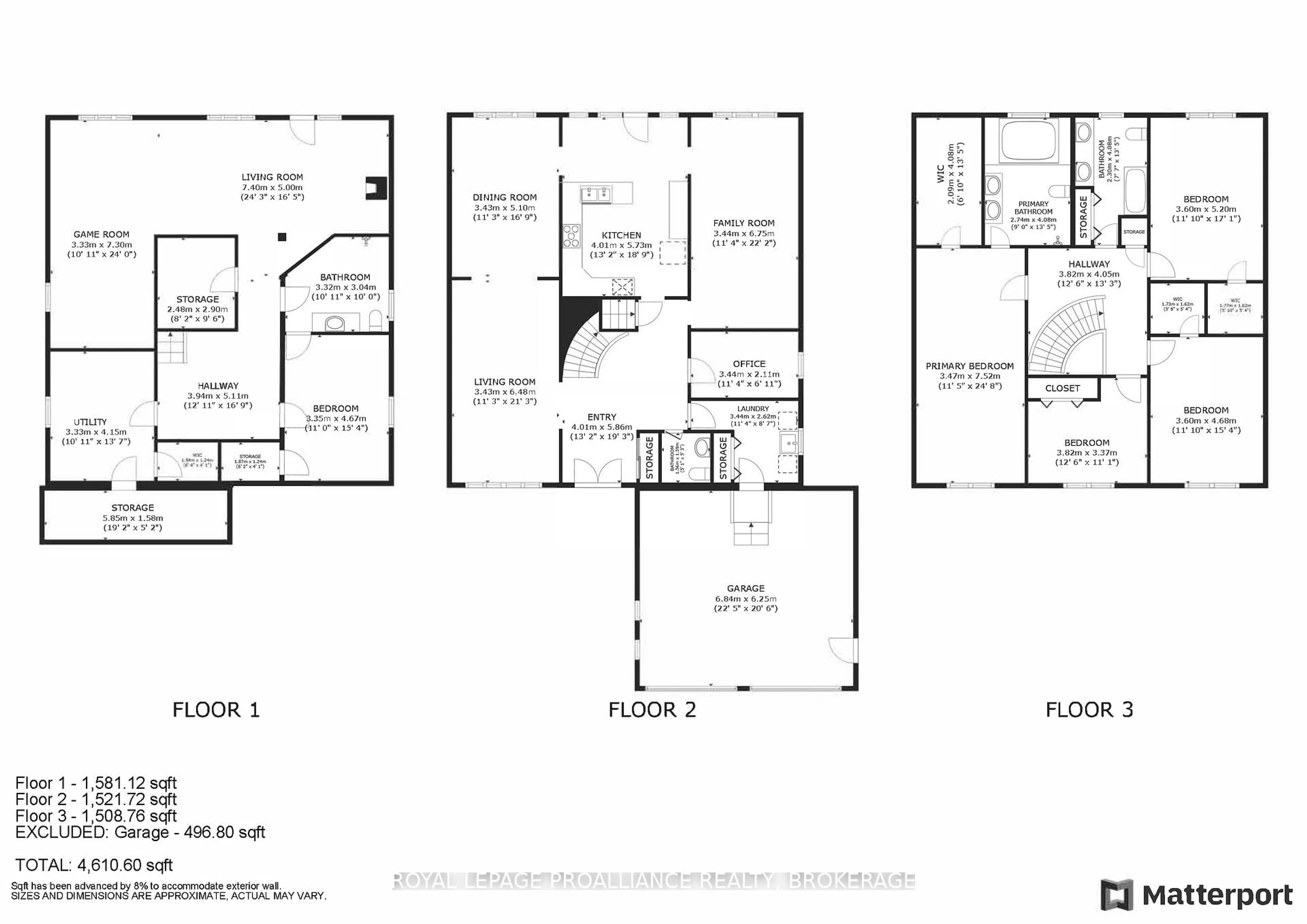Floor plan for 1098 Caitlin Cres, Kingston Ontario K7P 2S4