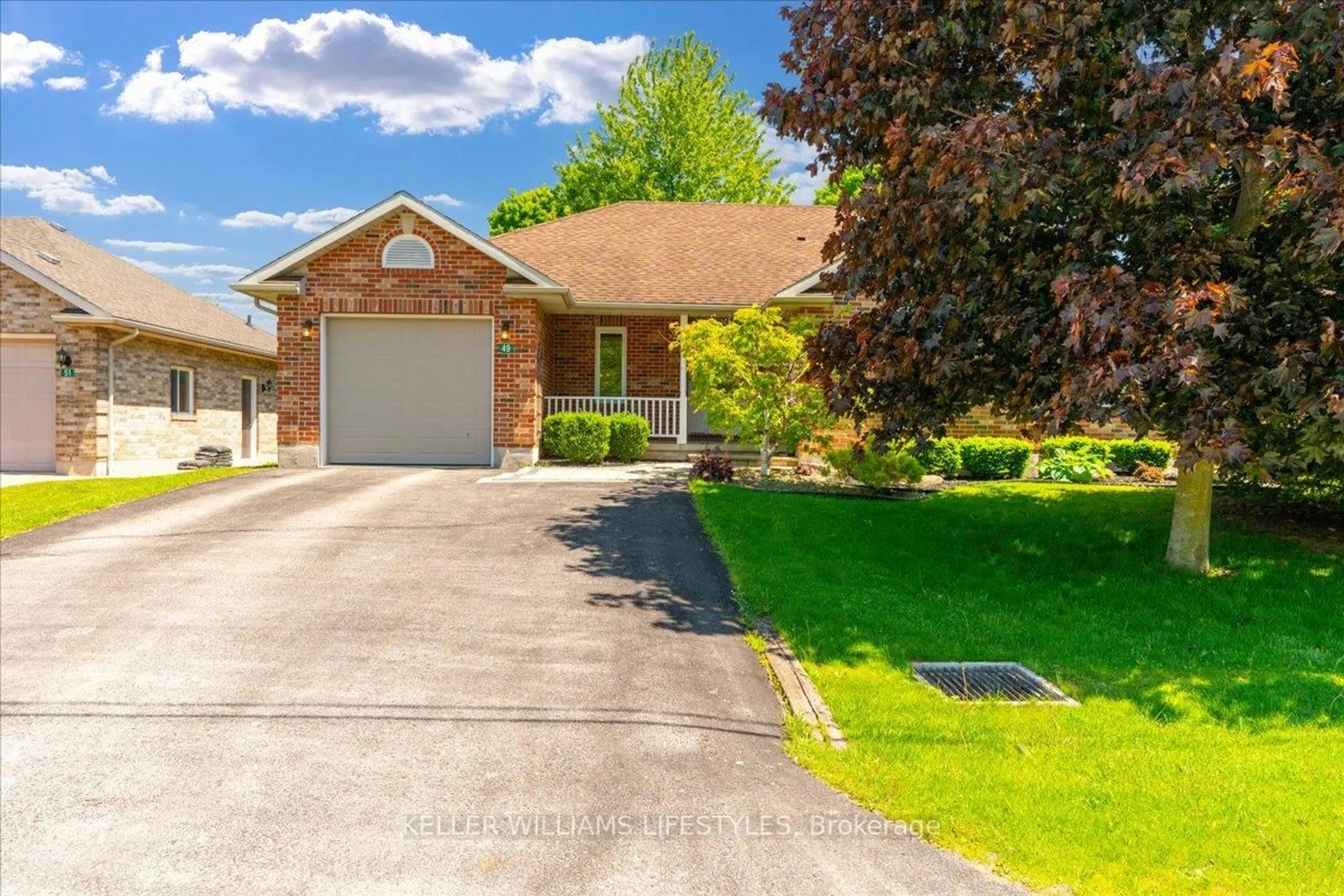 Home with brick exterior material, street for 49 Ann St, Lambton Shores Ontario N0M 1B0