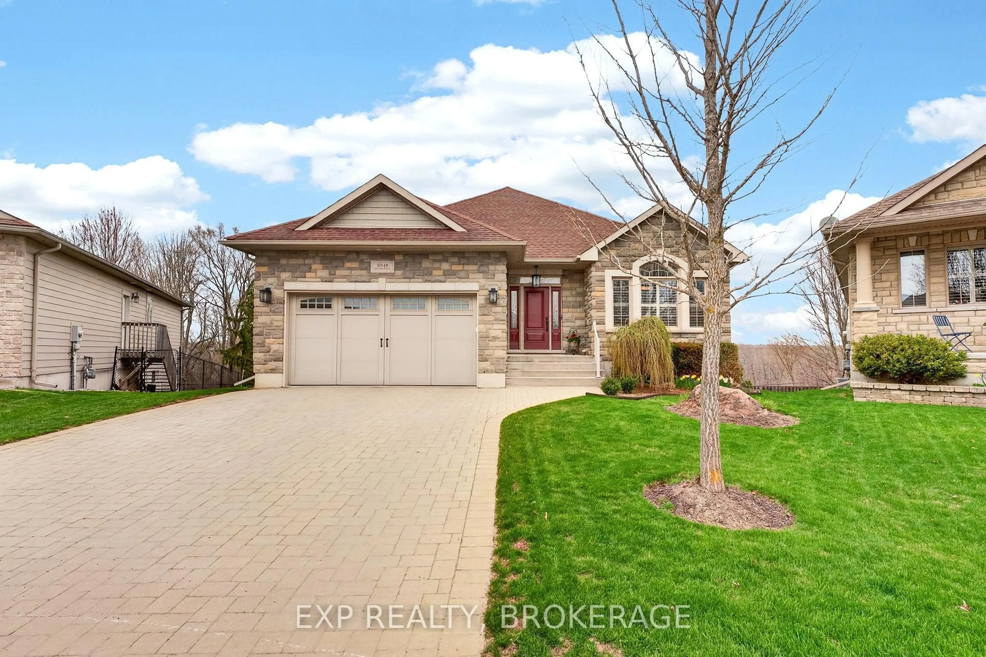 Home with brick exterior material, street for 5048 Fox Run Pl, Kingston Ontario K7P 0E4