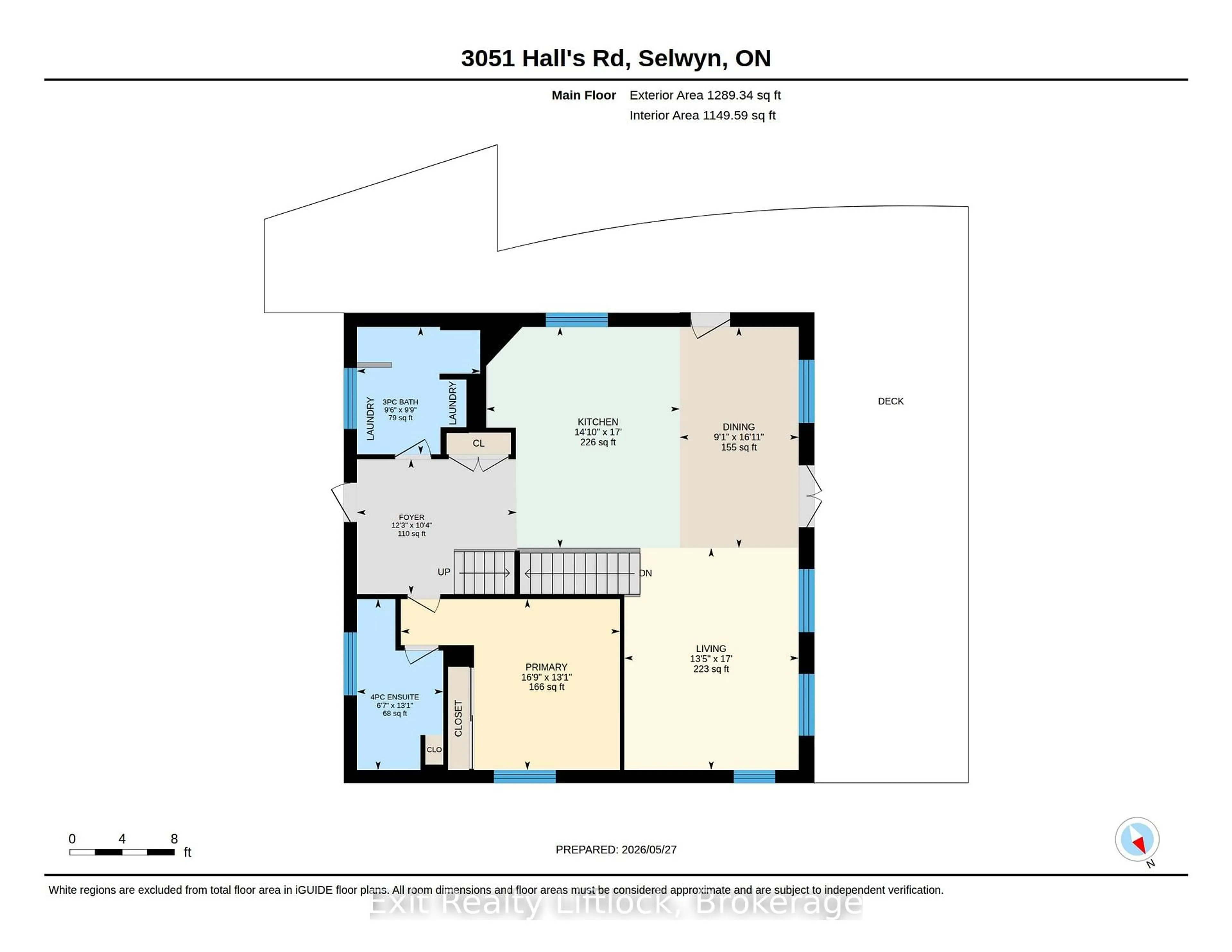 Floor plan for 3051 Fire Route 30, Selwyn Ontario K0L 2H0