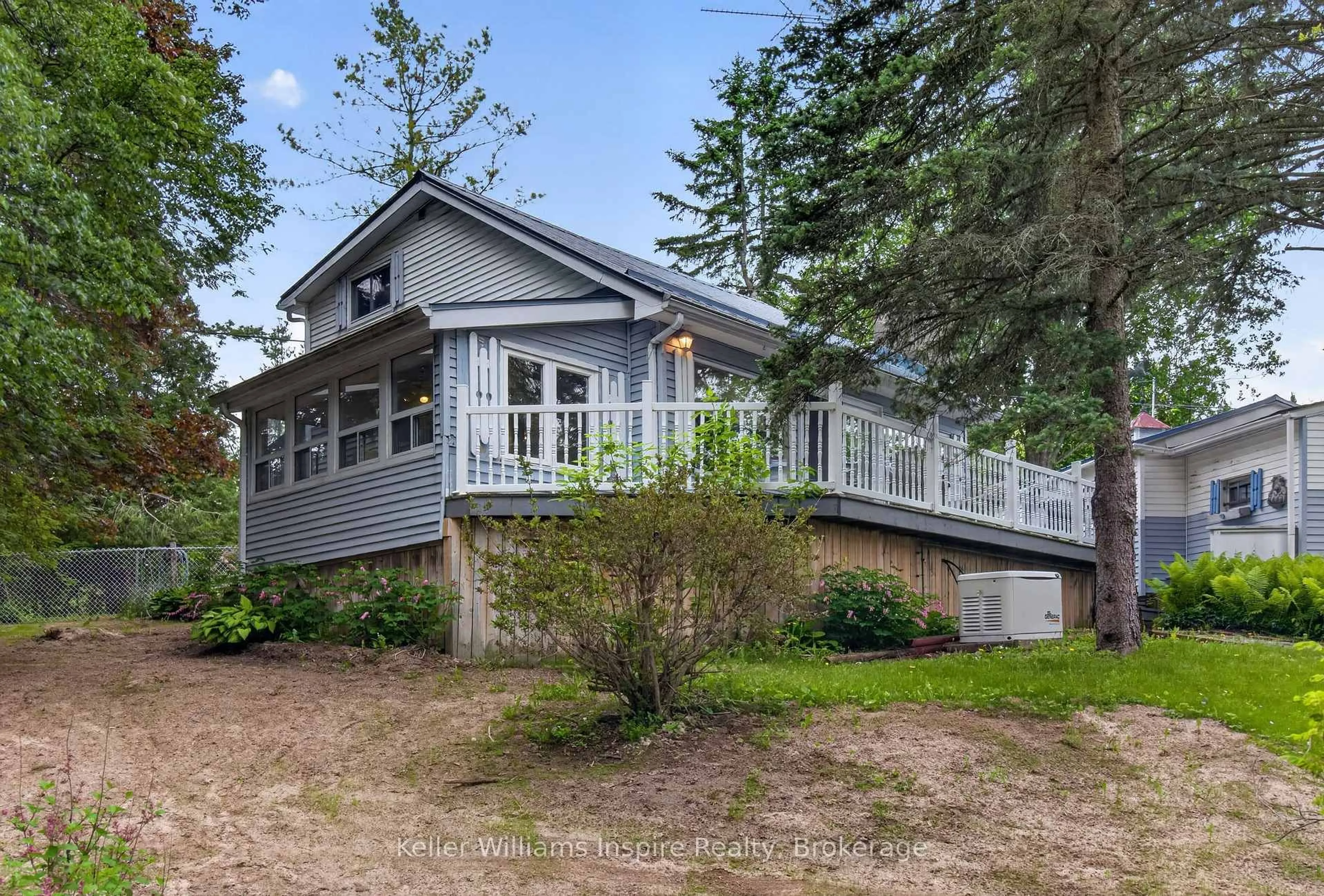Home with vinyl exterior material, water/lake/river/ocean view for 38 Jackson Rd, Trent Hills Ontario K0H 1Y0