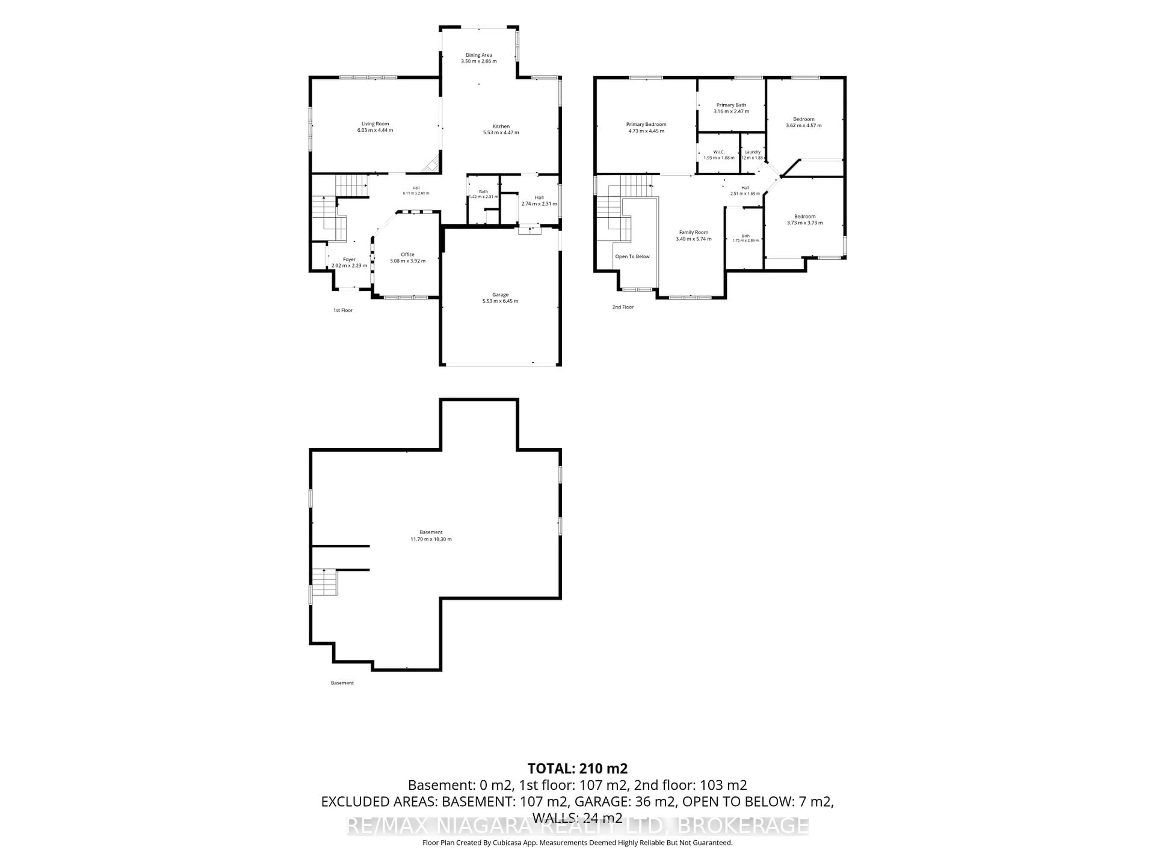 Floor plan for 3 Fisher Dr, Niagara-on-the-Lake Ontario L0S 1T0