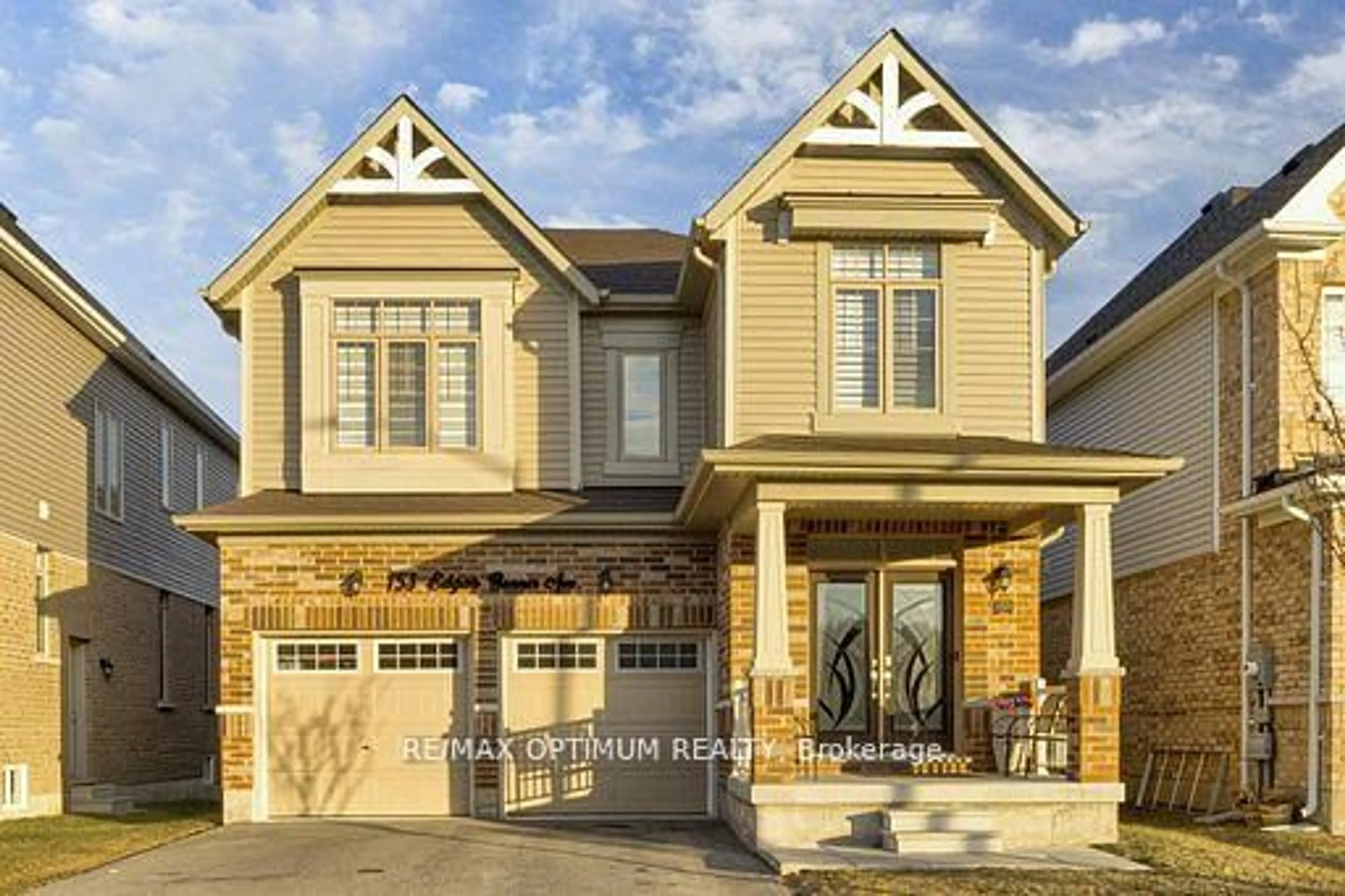 Home with brick exterior material, street for 153 Edgar Bonner Ave, Guelph/Eramosa Ontario N0B 2K0
