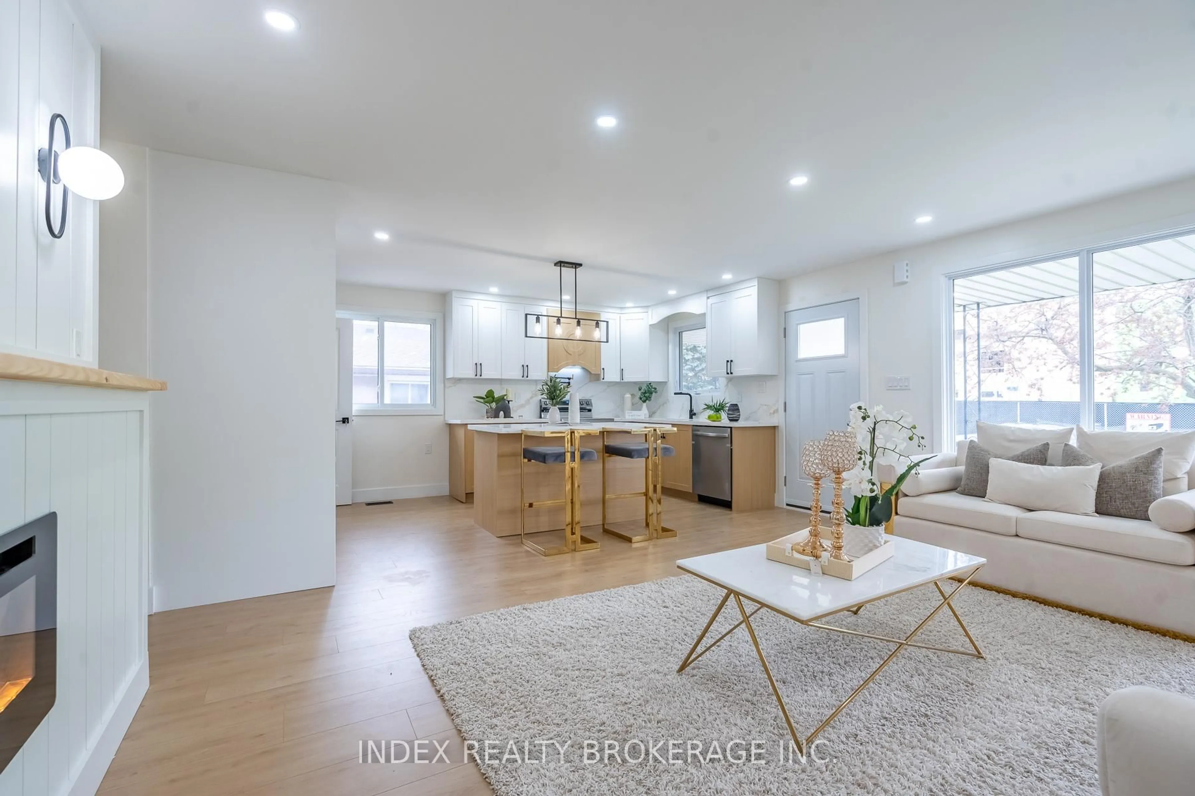 Open concept kitchen, unknown for 23 Tyrone Dr, Hamilton Ontario L9C 2M6