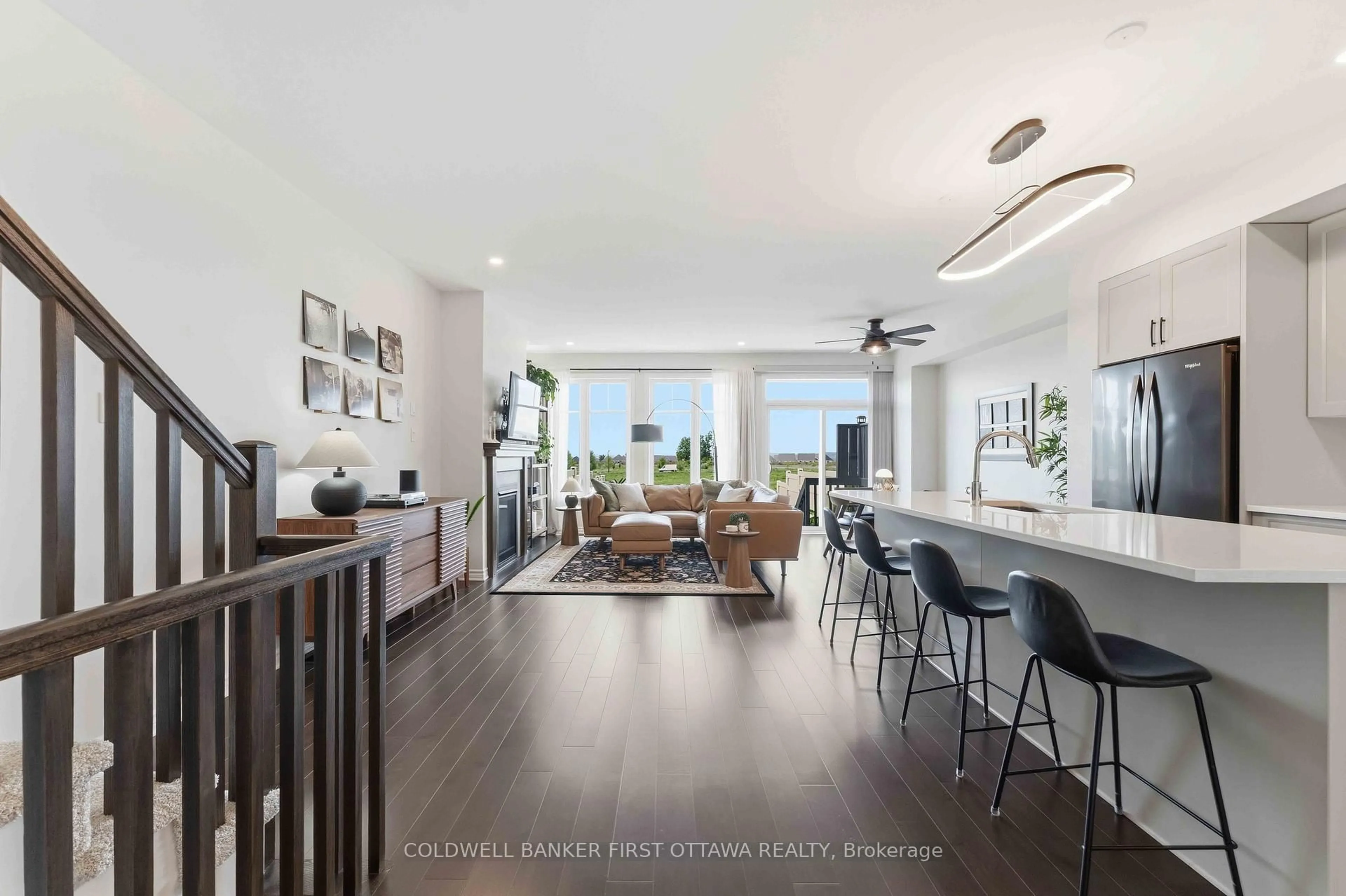 Open concept kitchen, unknown for 369 Rue Mishawashkode St, Orleans Ontario K4A 1E9